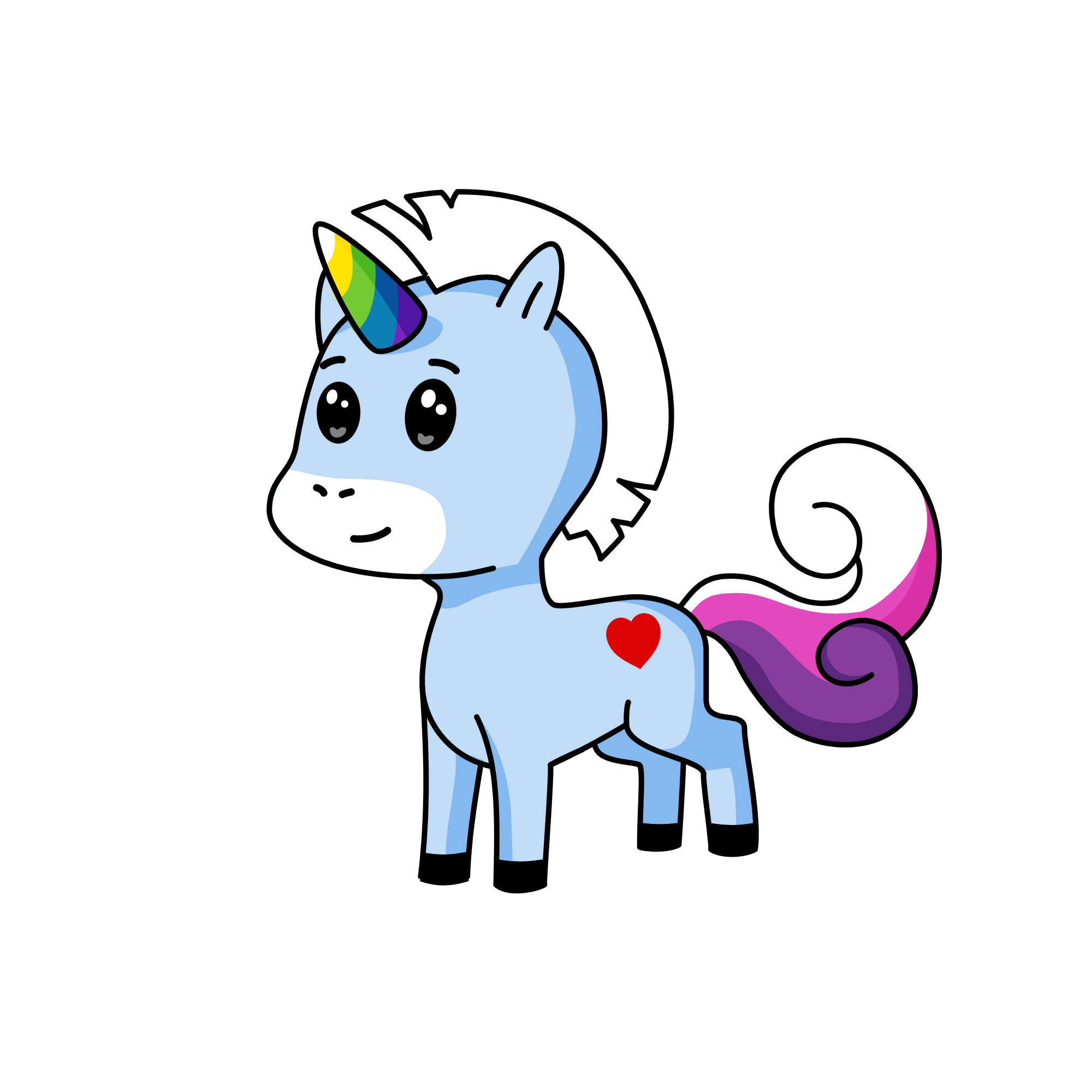Mighty, the unicorn