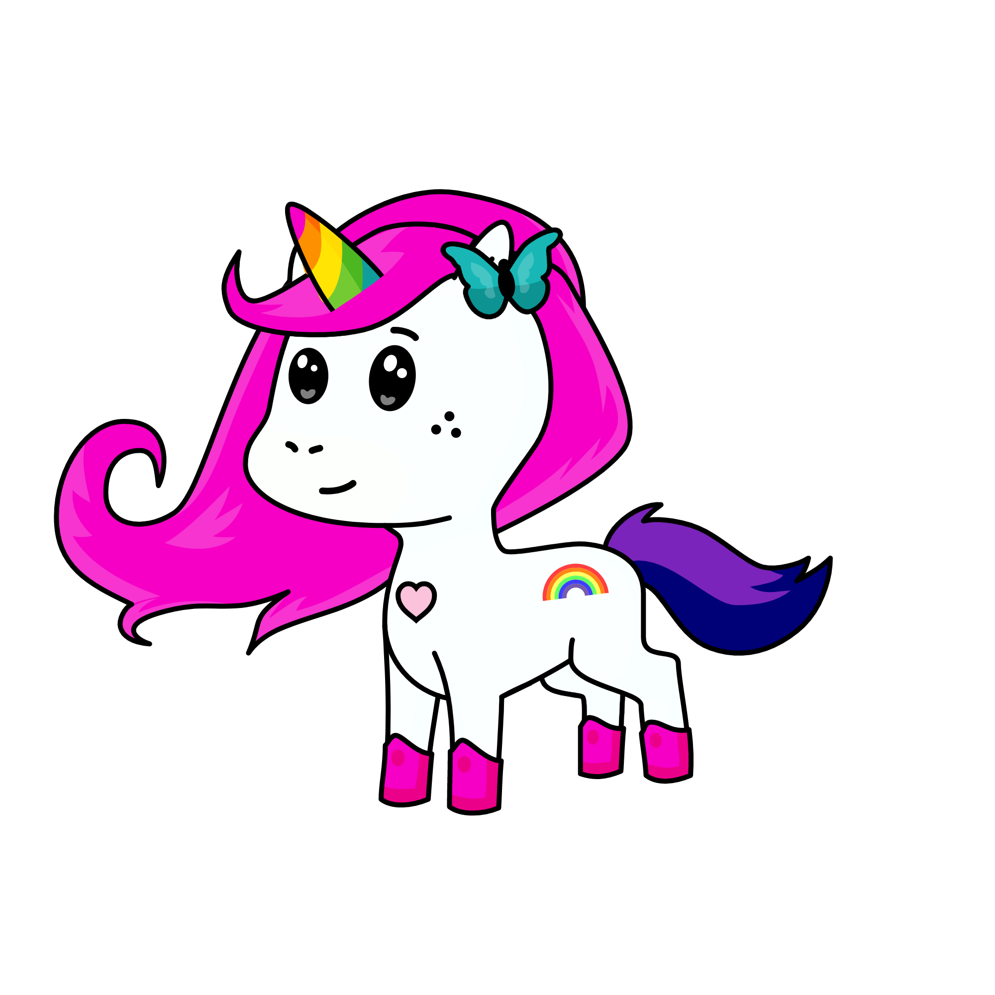Amelia, the unicorn