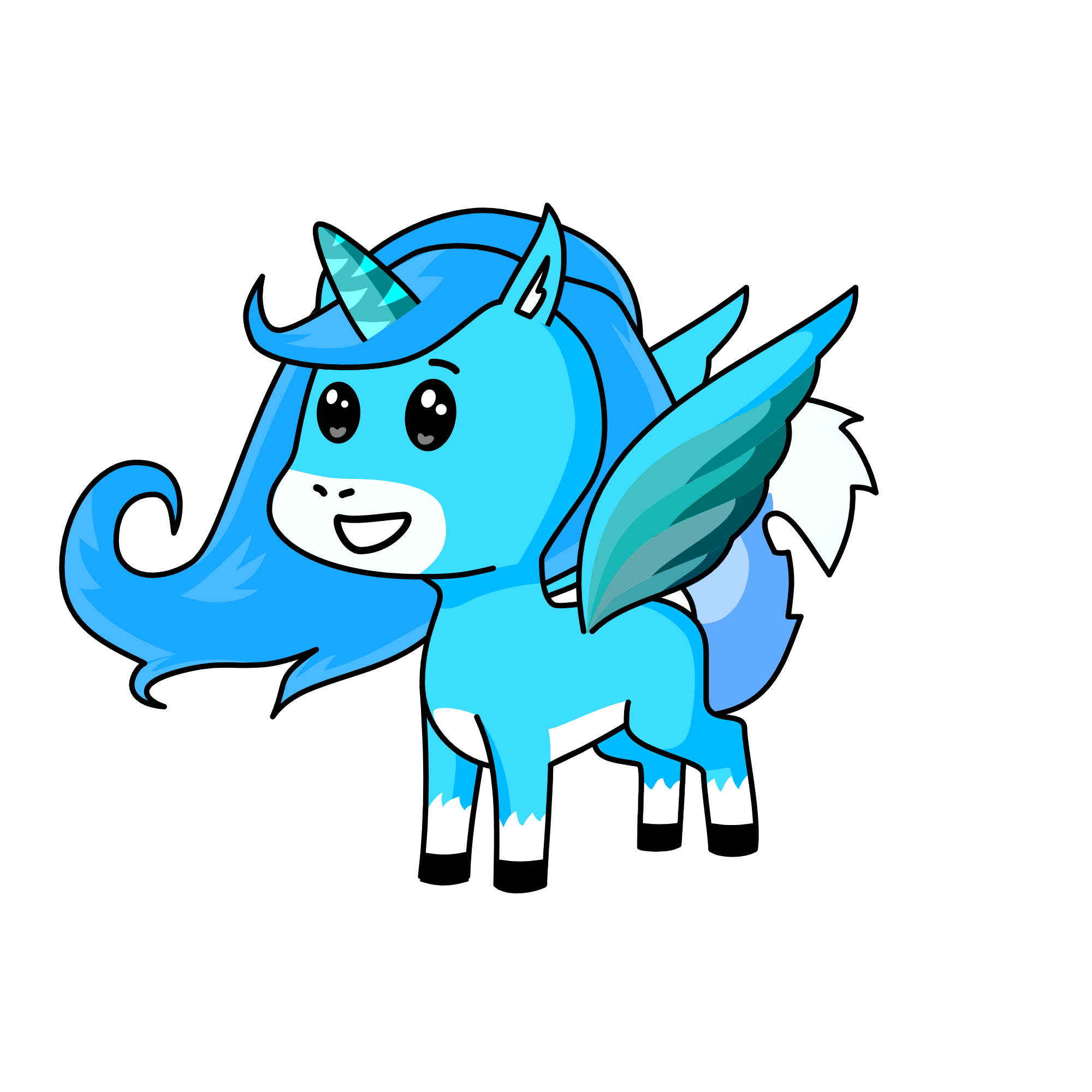 Snowfox The Ice Princess, the unicorn