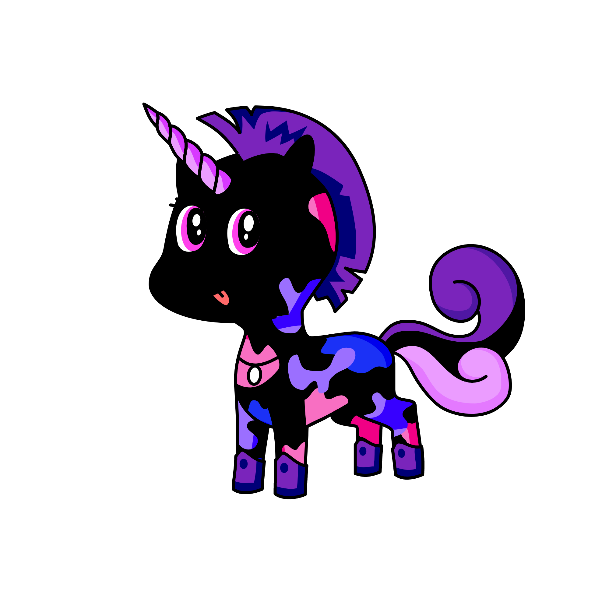 Evarina, the unicorn