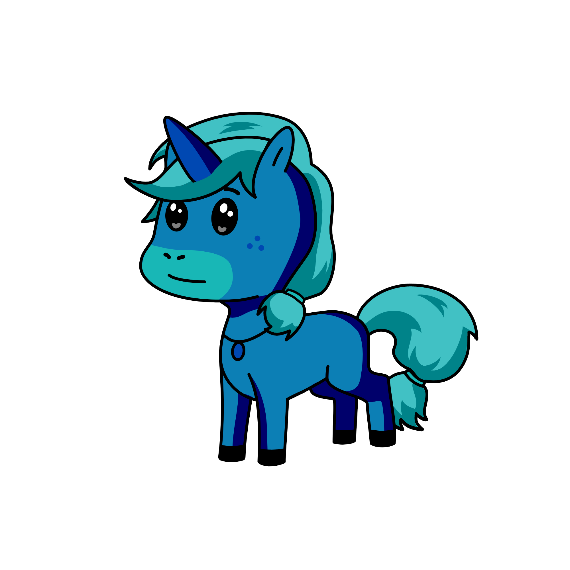 Sadness, the unicorn