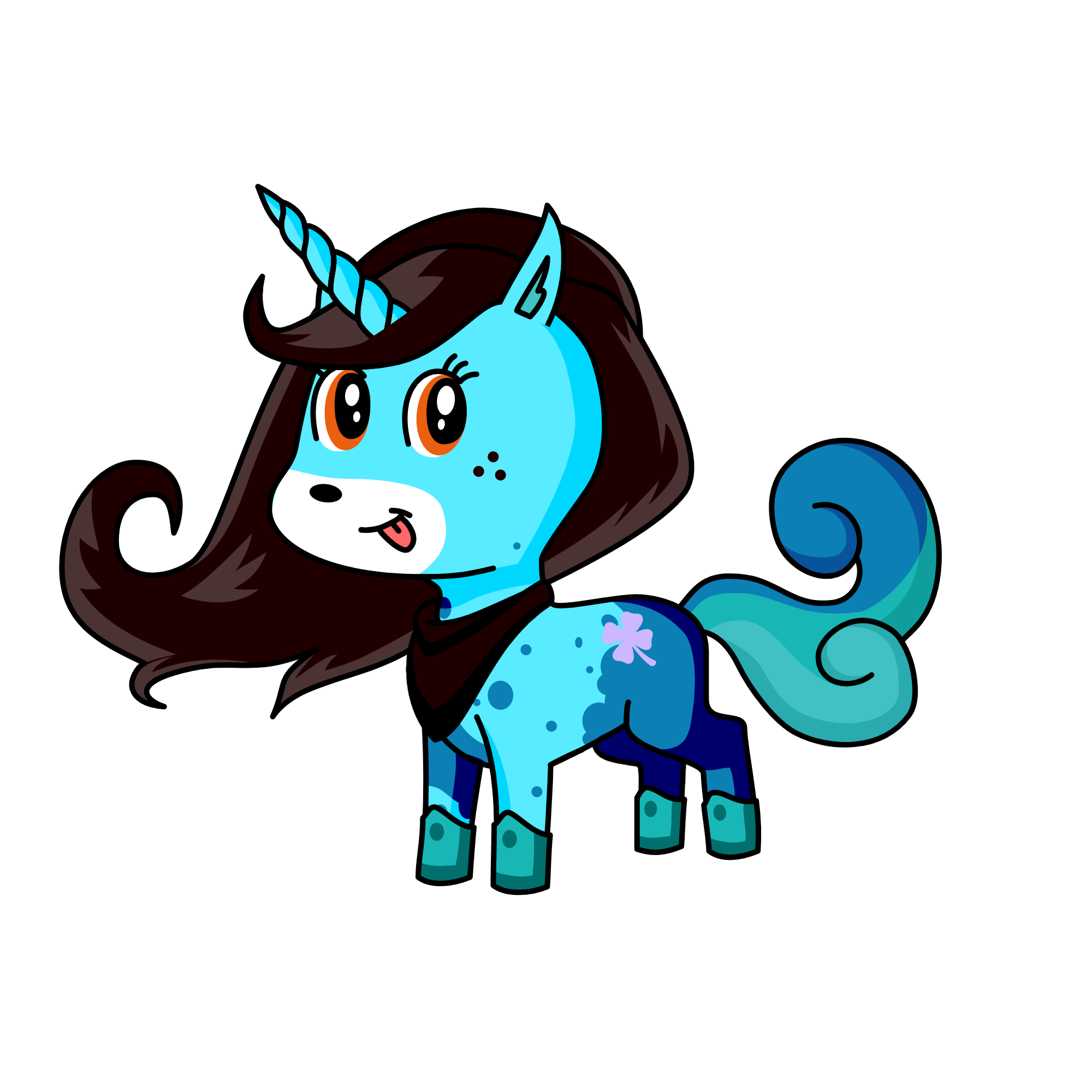 icy fire, the unicorn