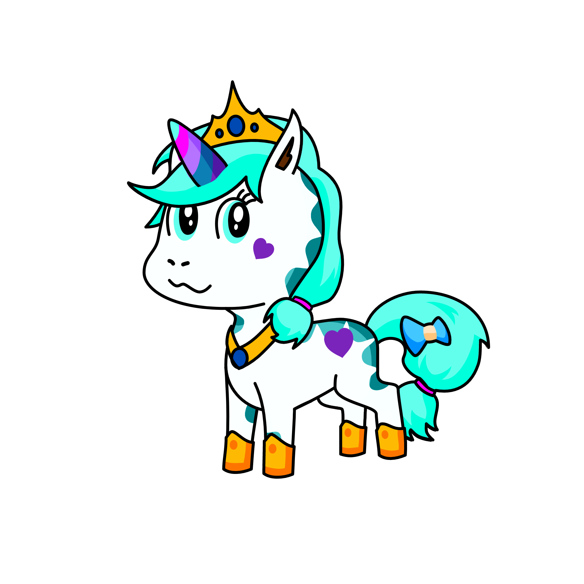 snow, the unicorn