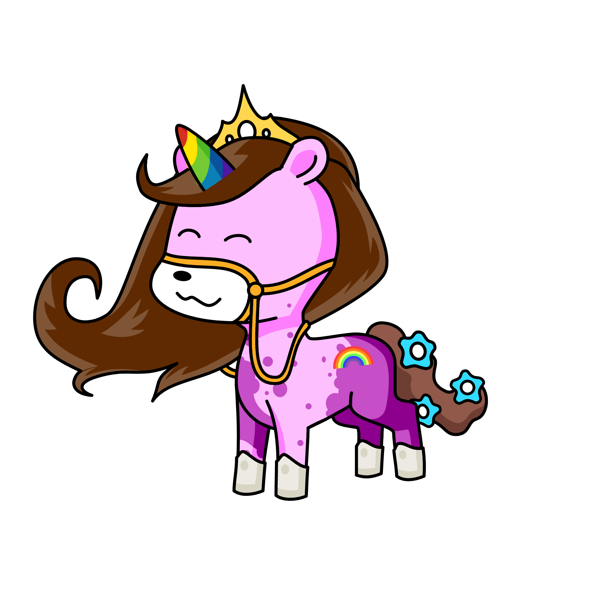 princess , the unicorn