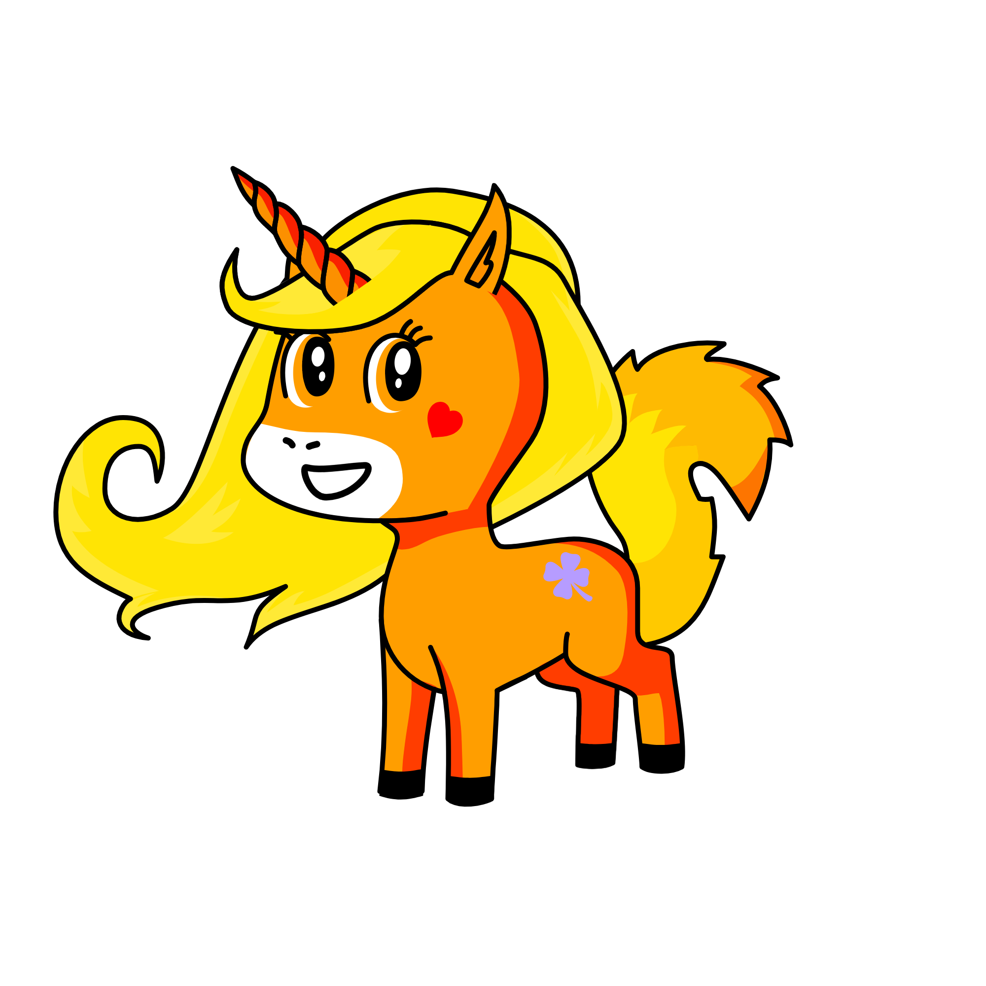flarieon, the unicorn