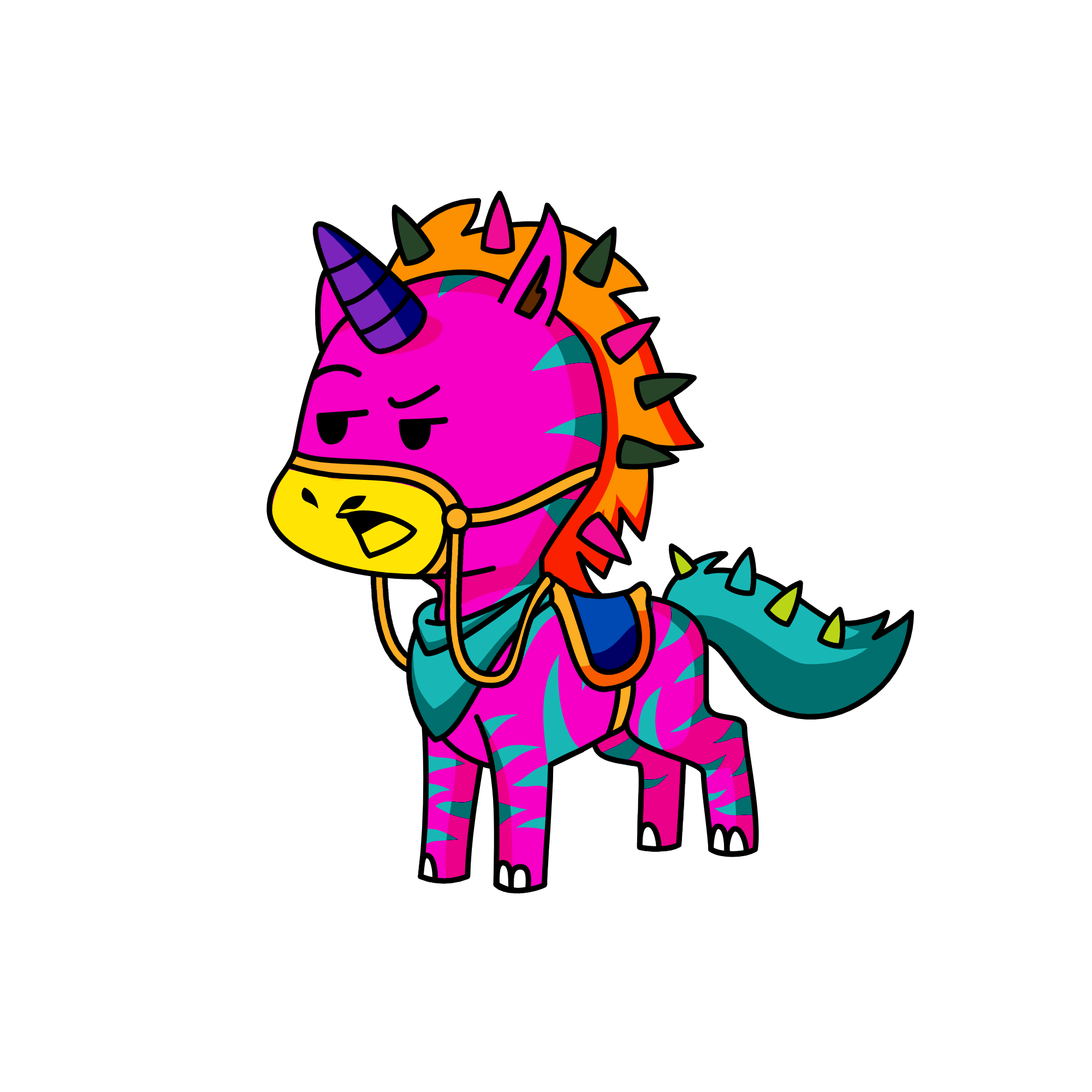 the night bandit, the unicorn