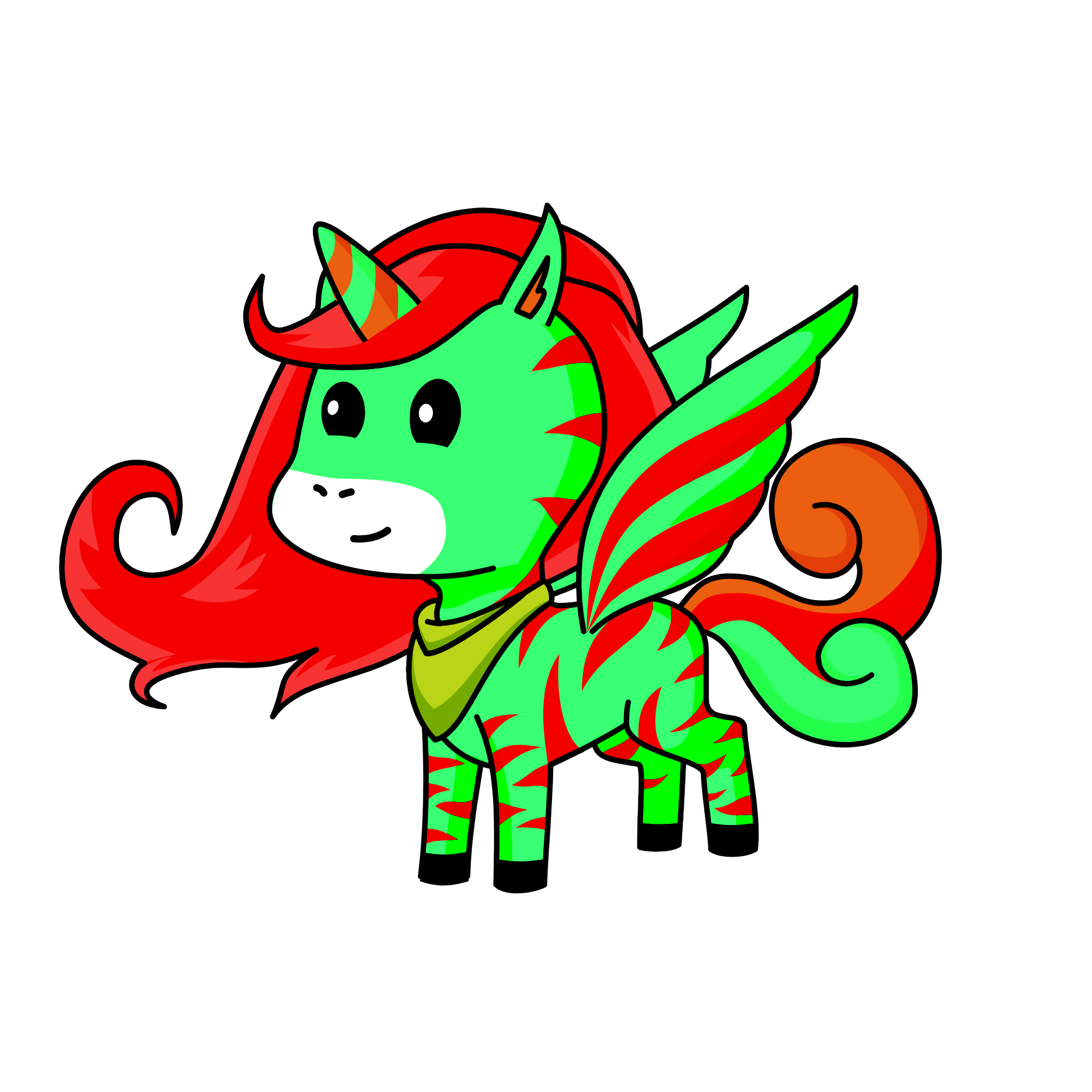 Upbeat, the unicorn