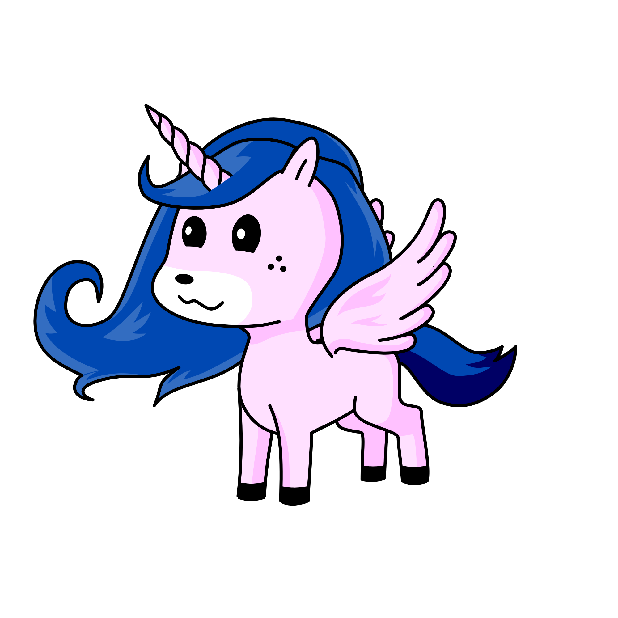 Cutie, the unicorn