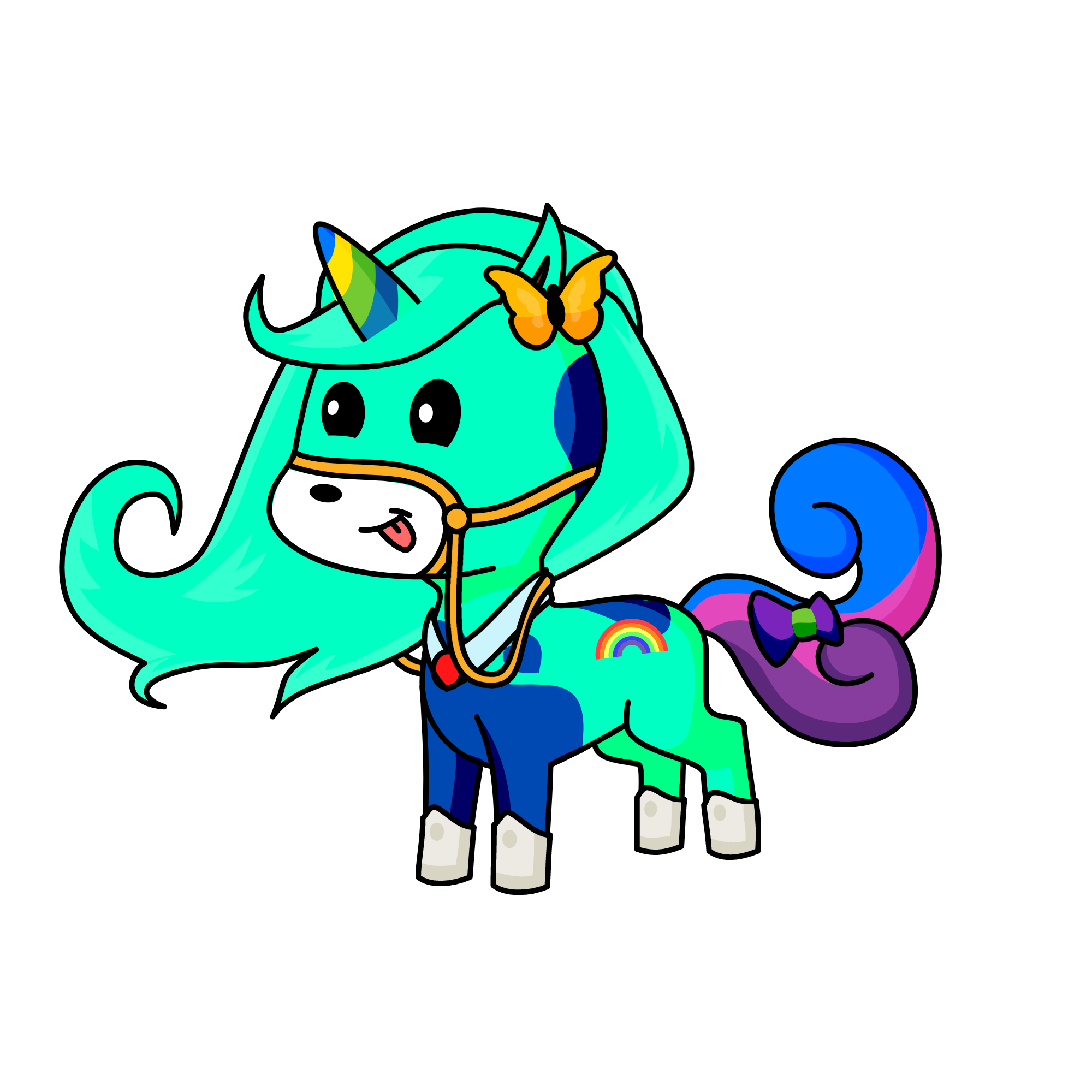 mint, the unicorn