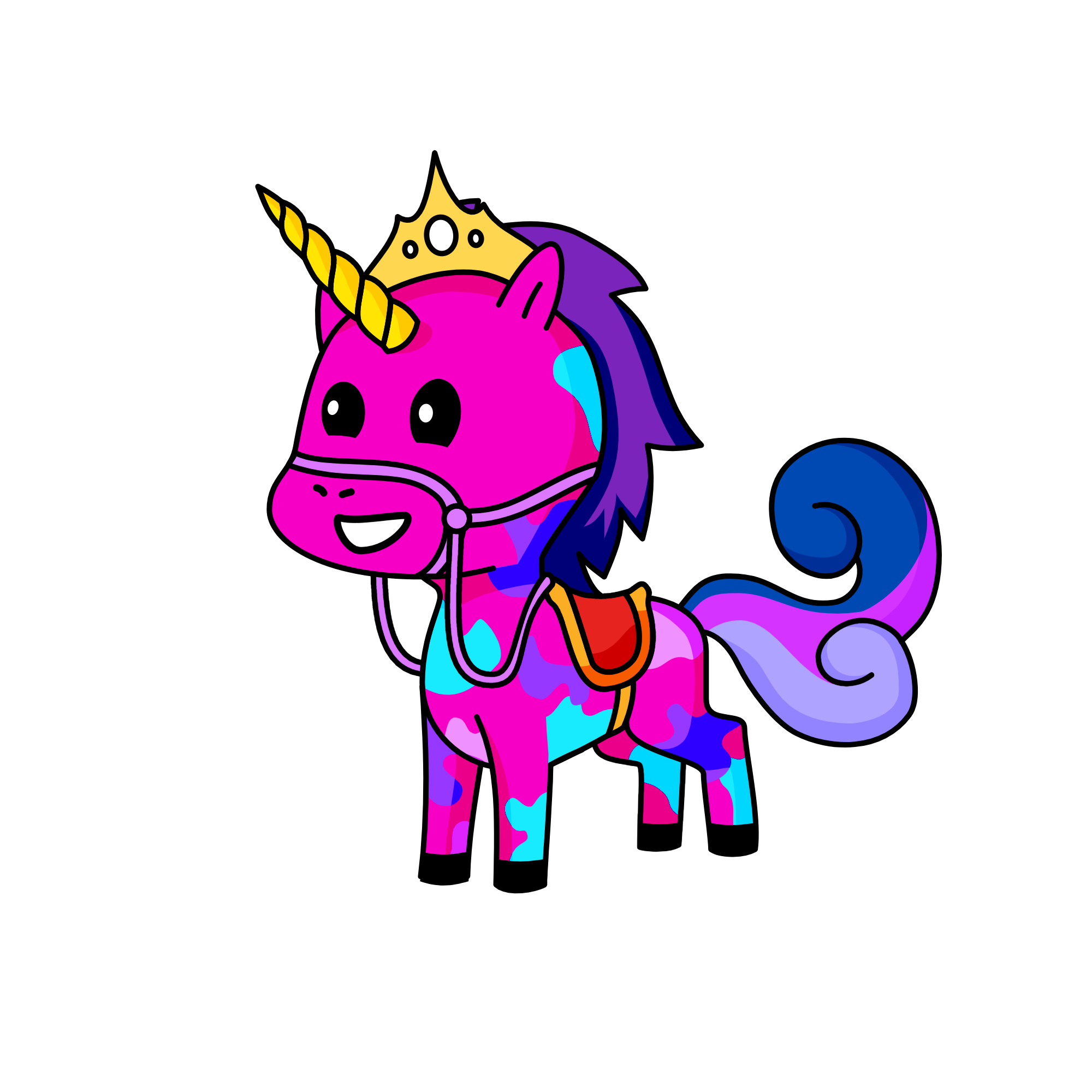 pinky, the unicorn