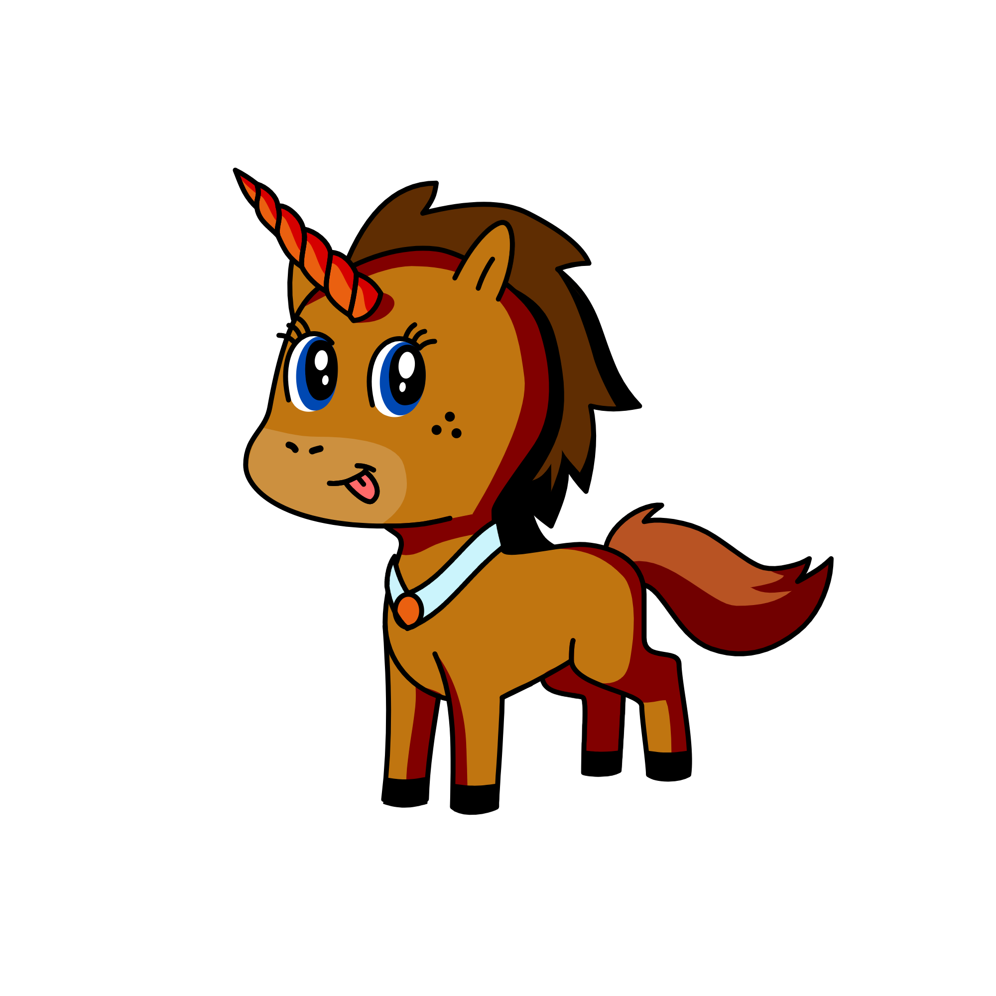 Magical Eevee, the unicorn
