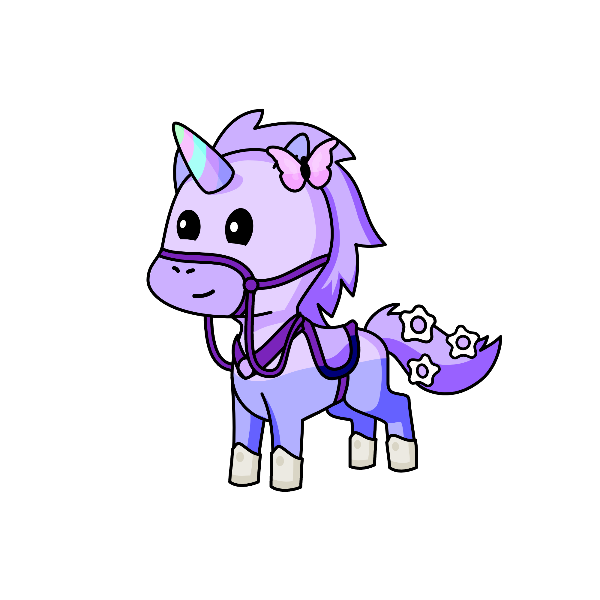 snow moon, the unicorn