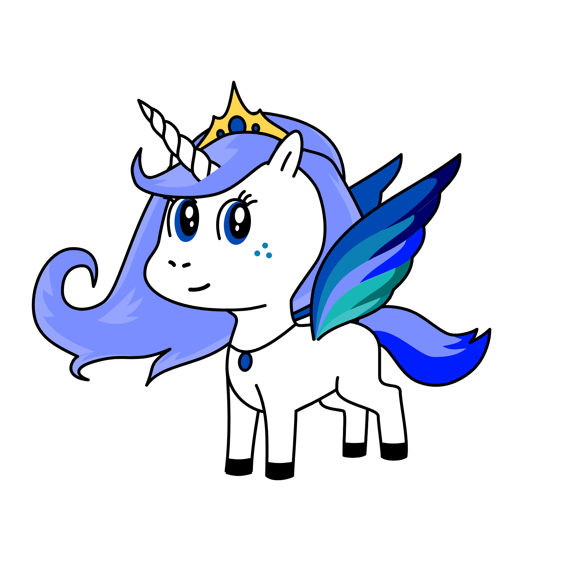Glacier , the unicorn