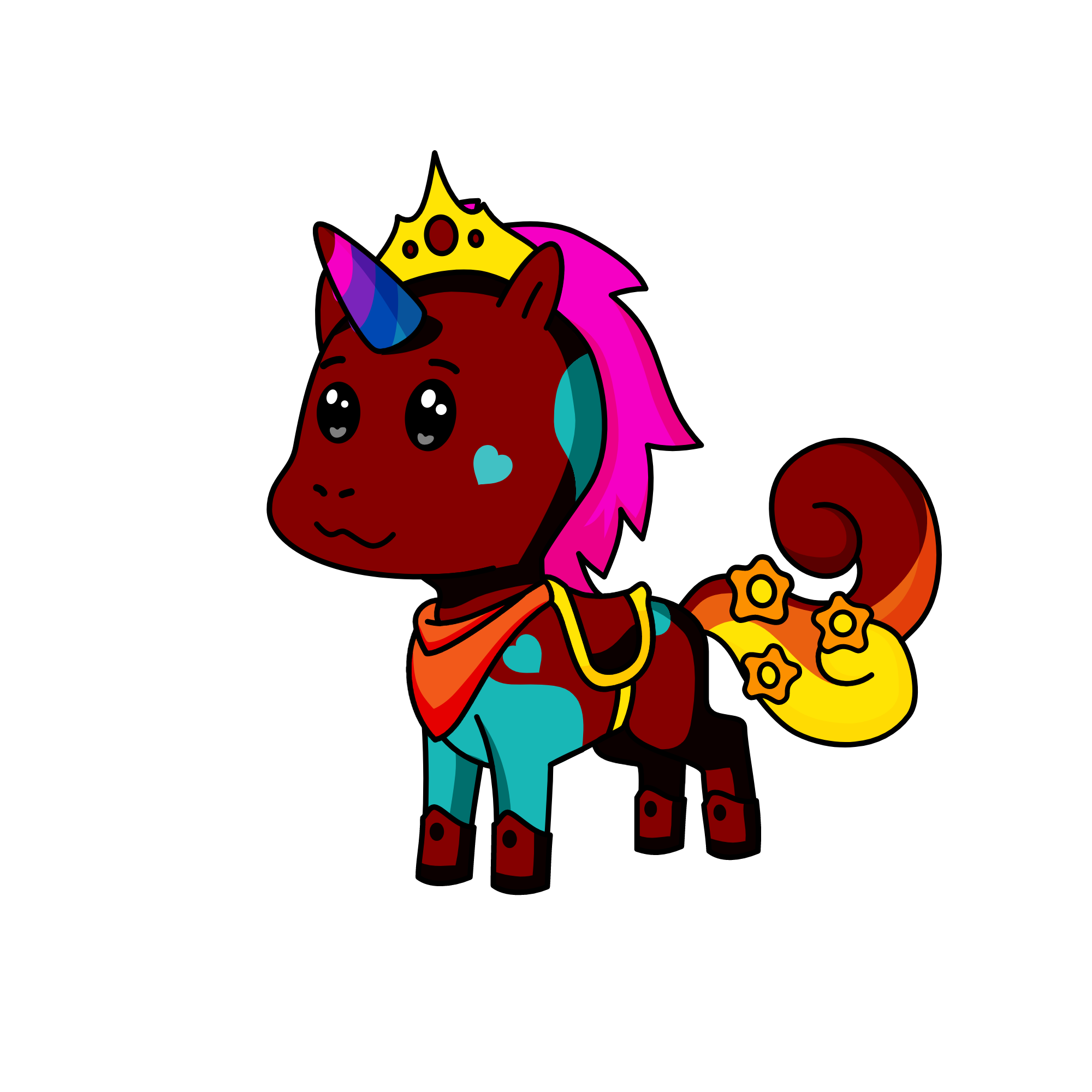 Princess mune, the unicorn