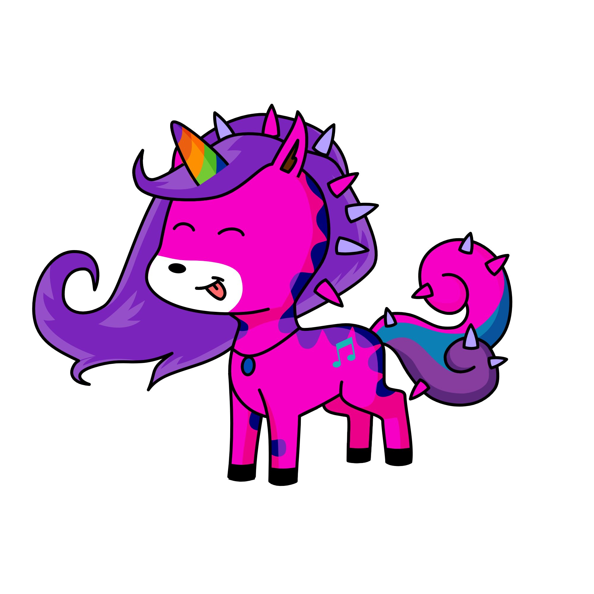 cutey horse of the hadder family's   , the unicorn