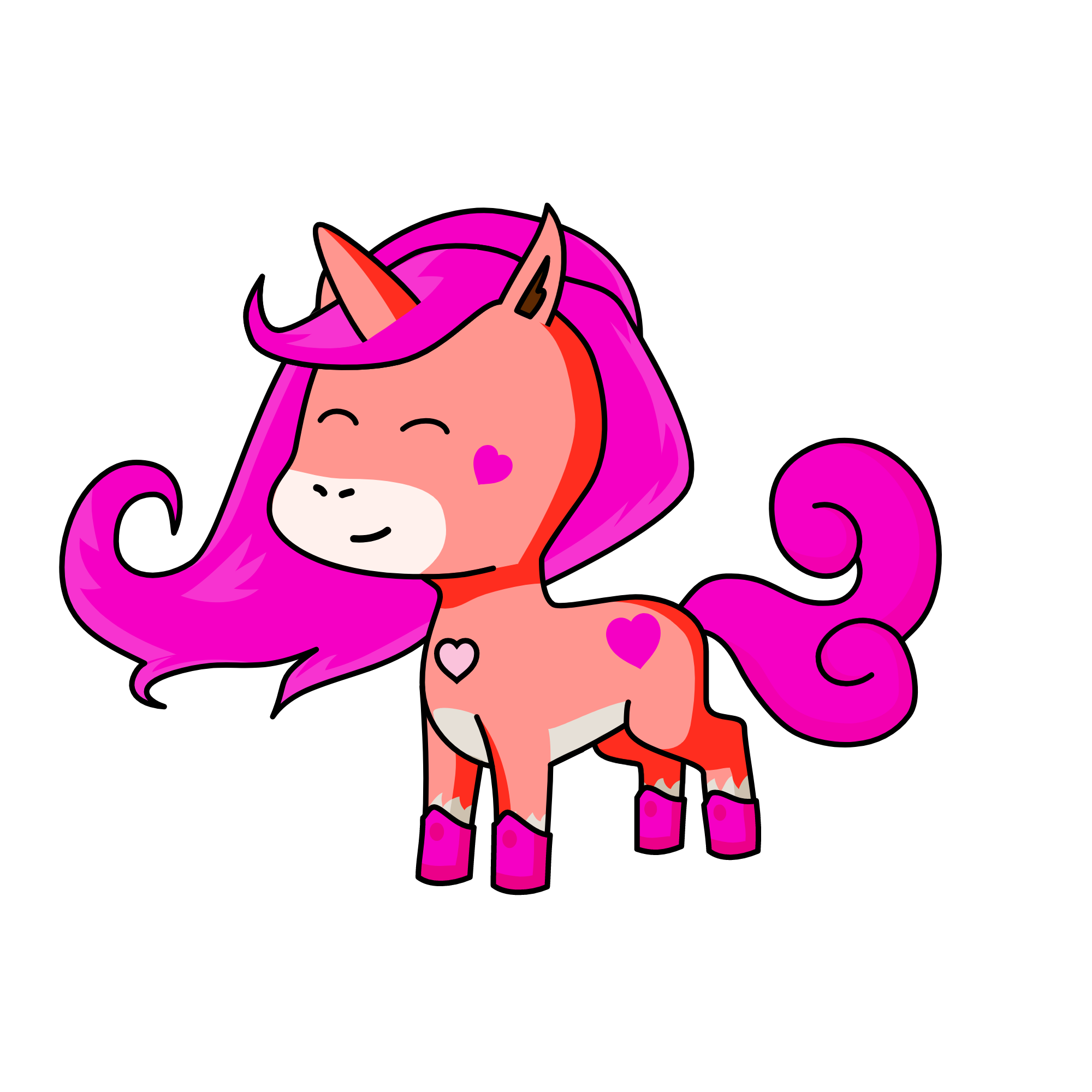 Love, the unicorn
