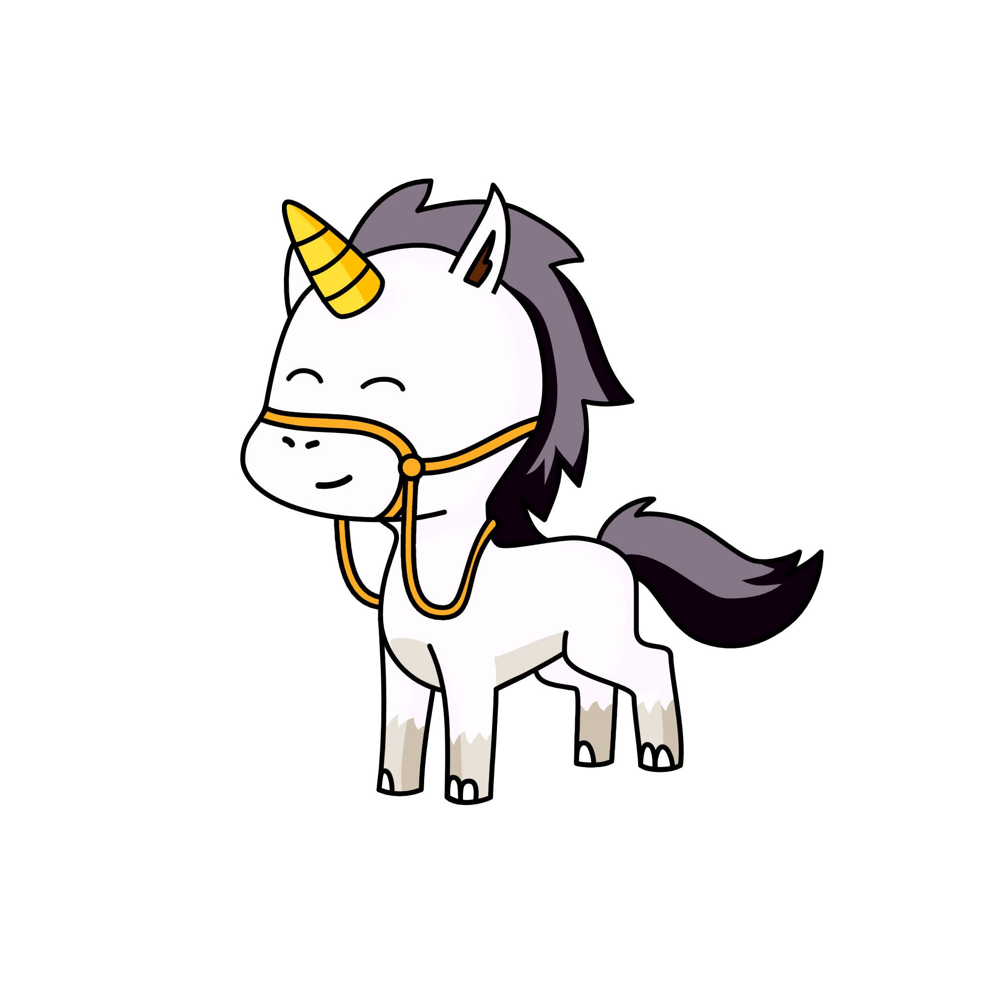 Snow, the unicorn
