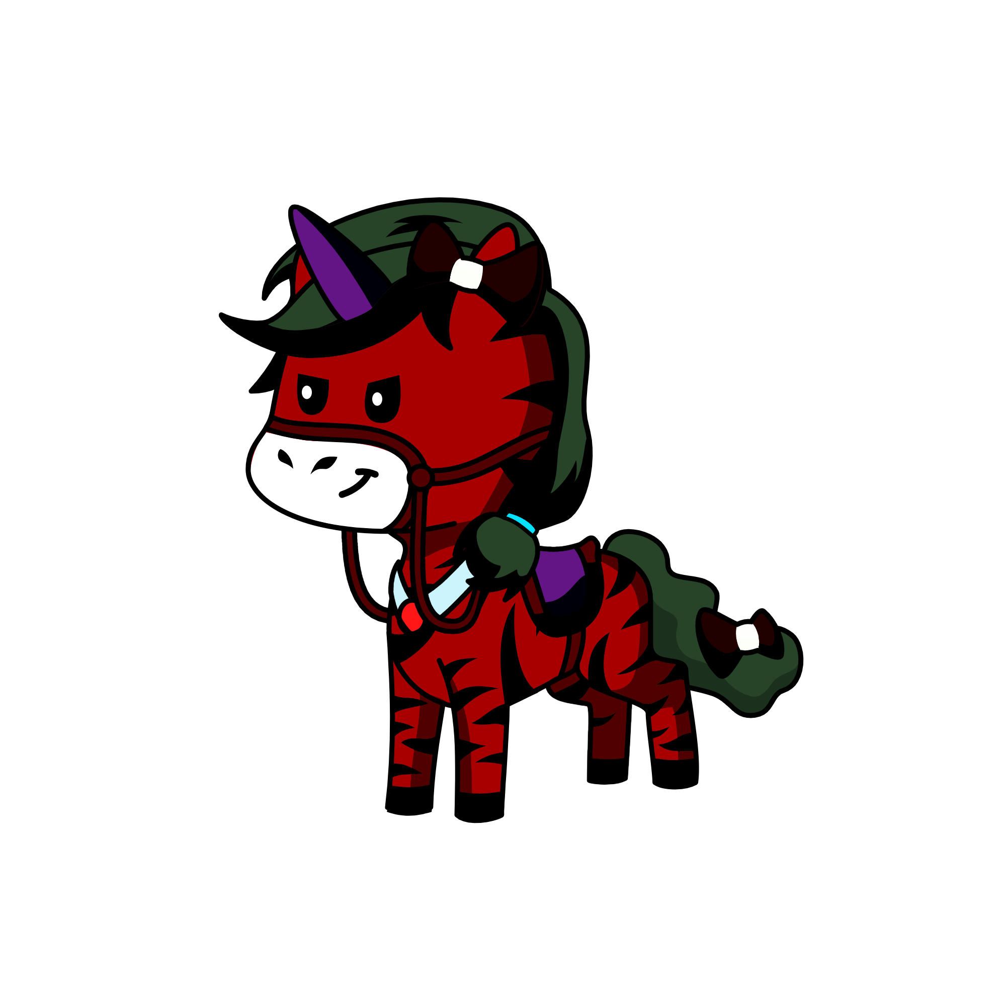 Darkness, the unicorn