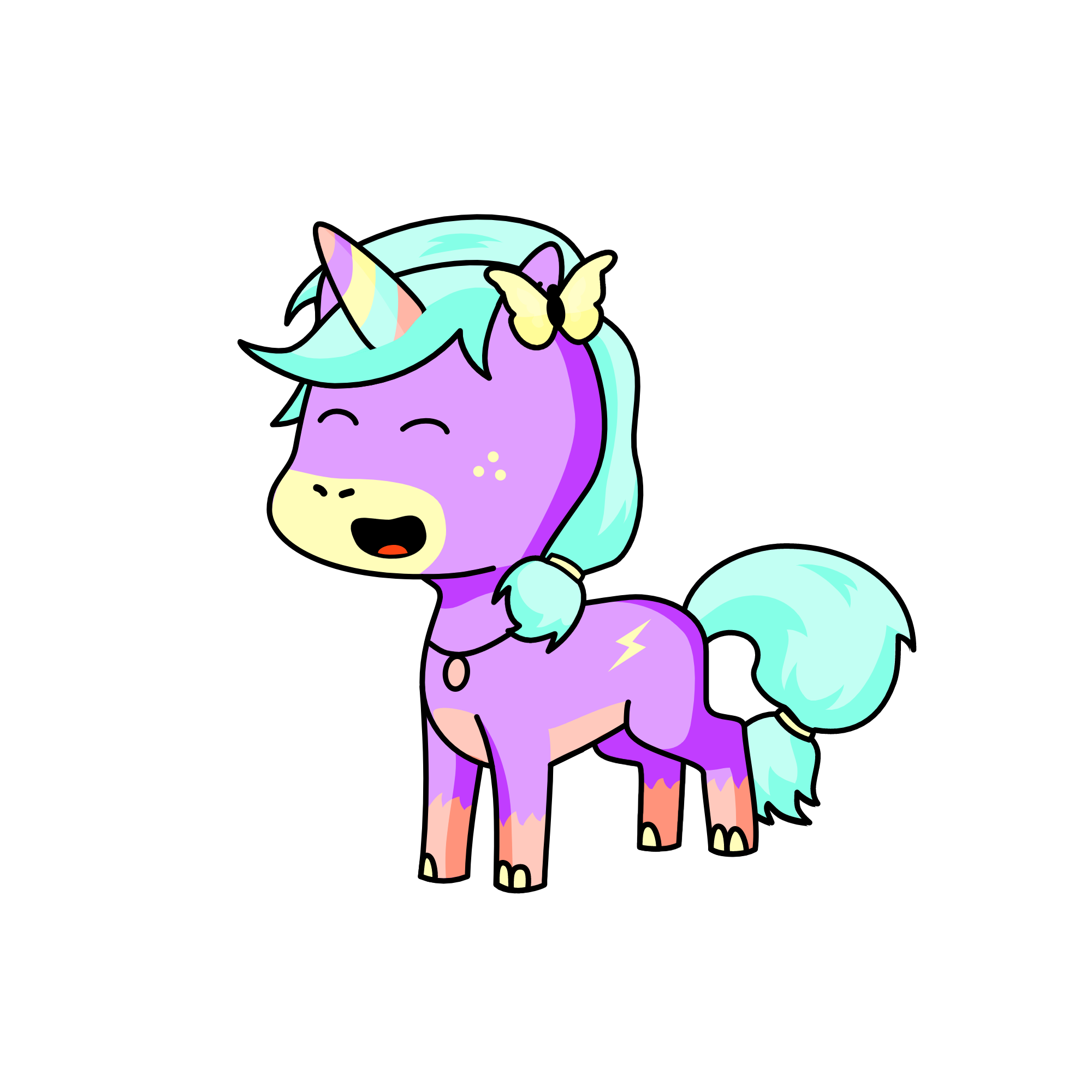 Excitement, the unicorn