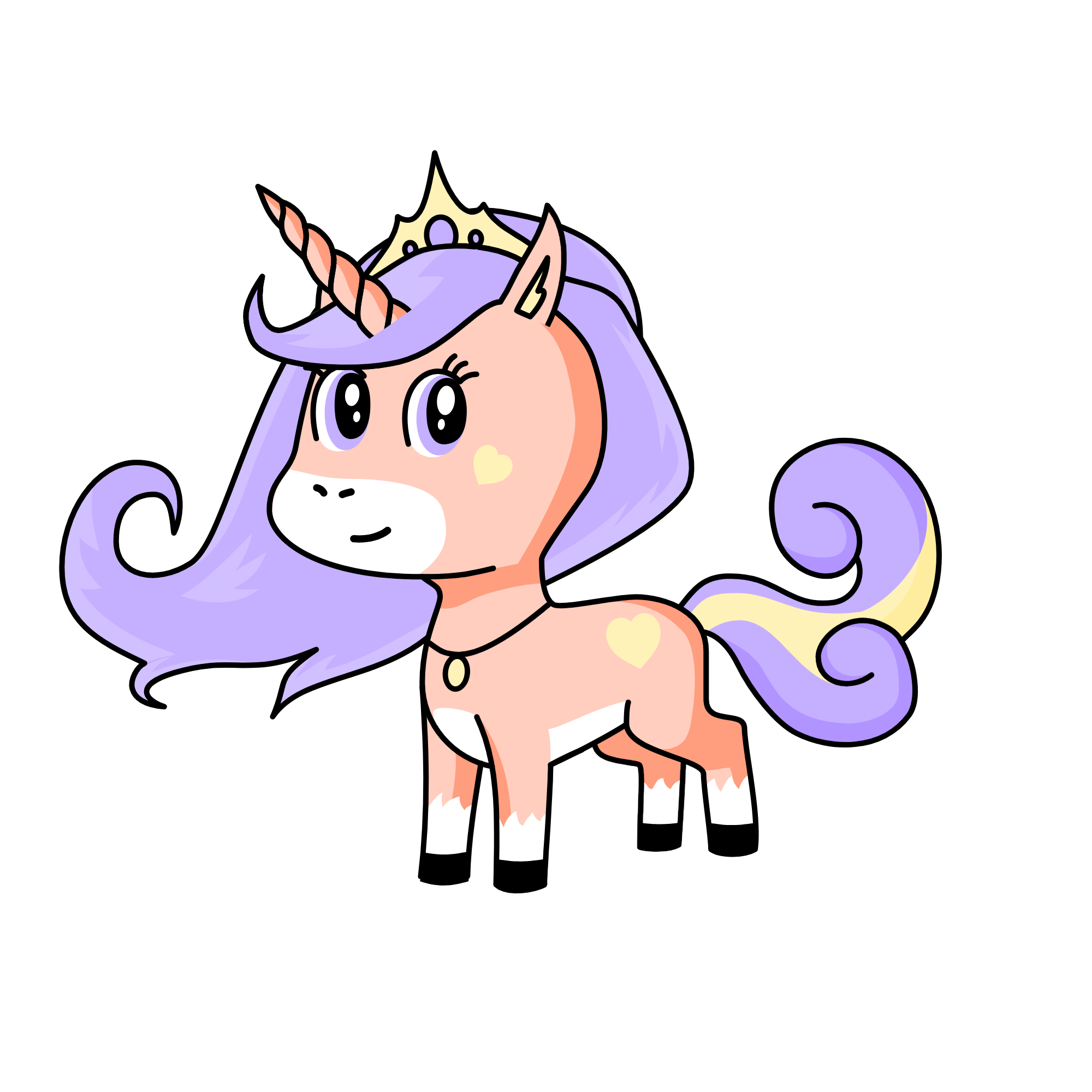 Vanilla, the unicorn