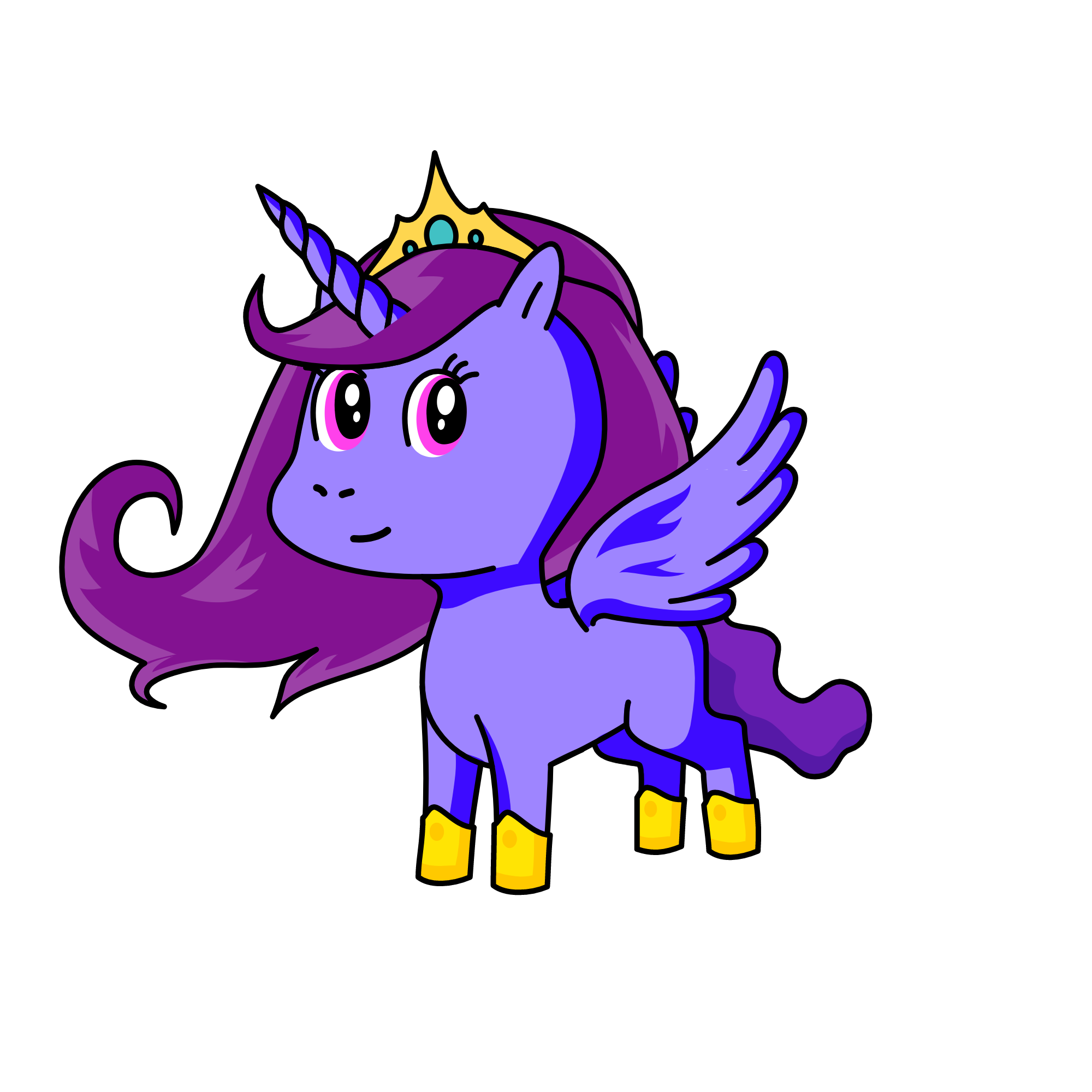 Princess Twilight Sparkle, the unicorn