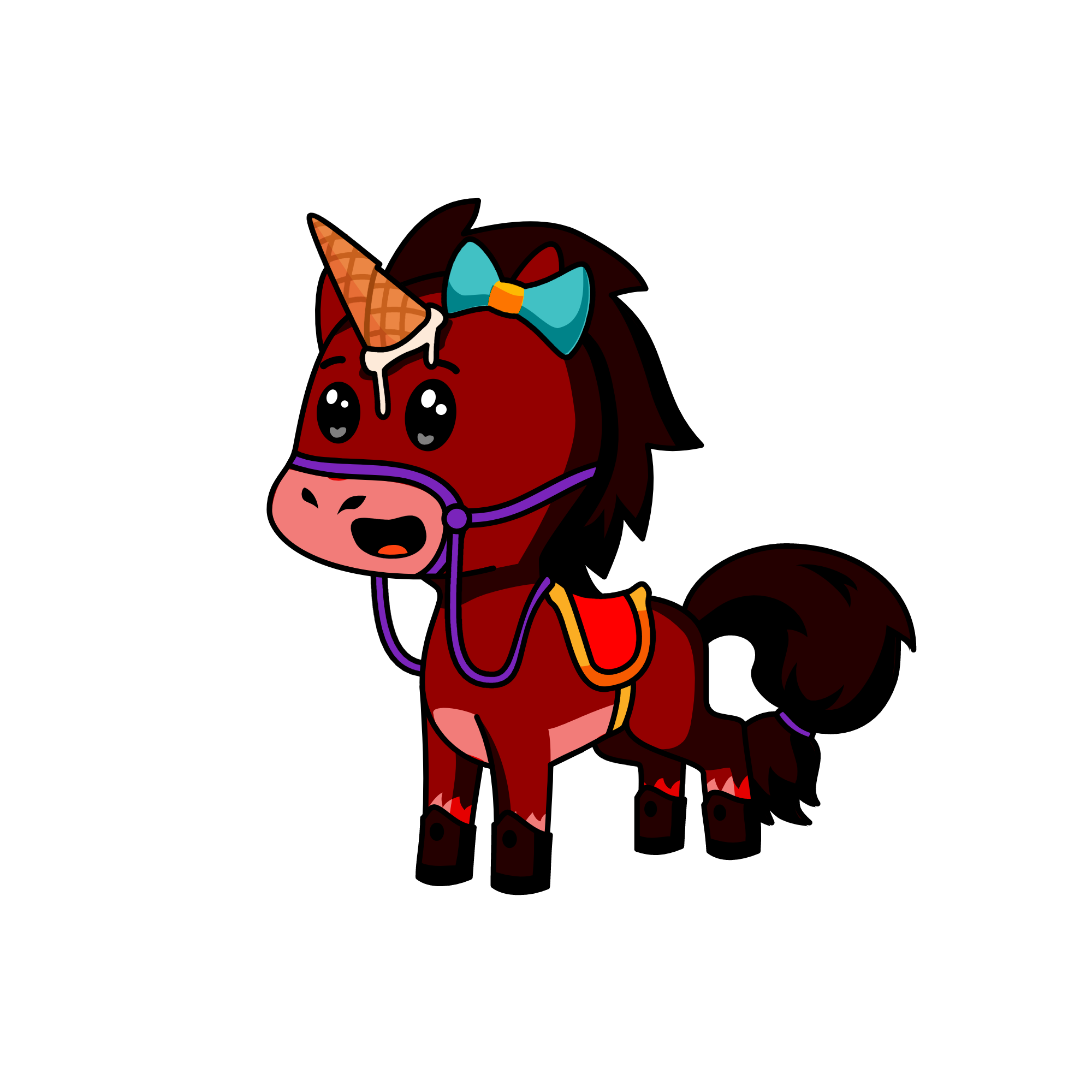 Cinnamon, the unicorn