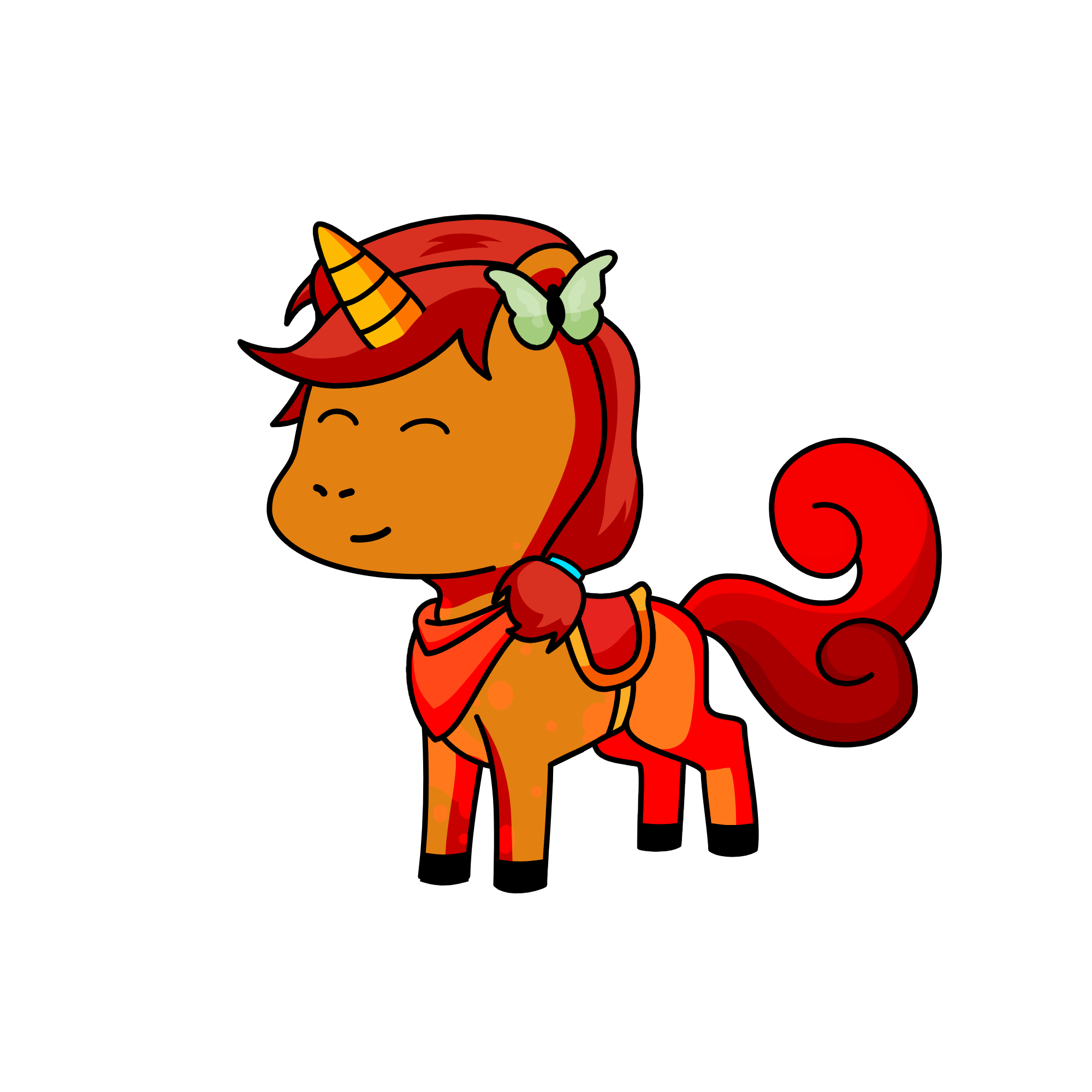 Buttercup, the unicorn