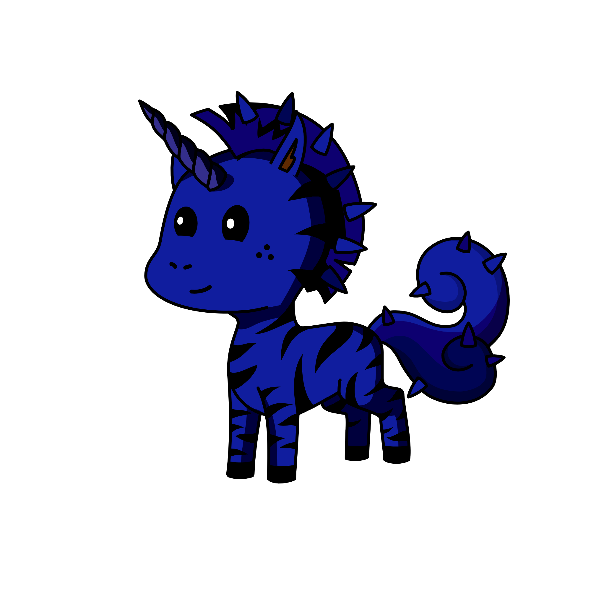 Nightfall, the unicorn