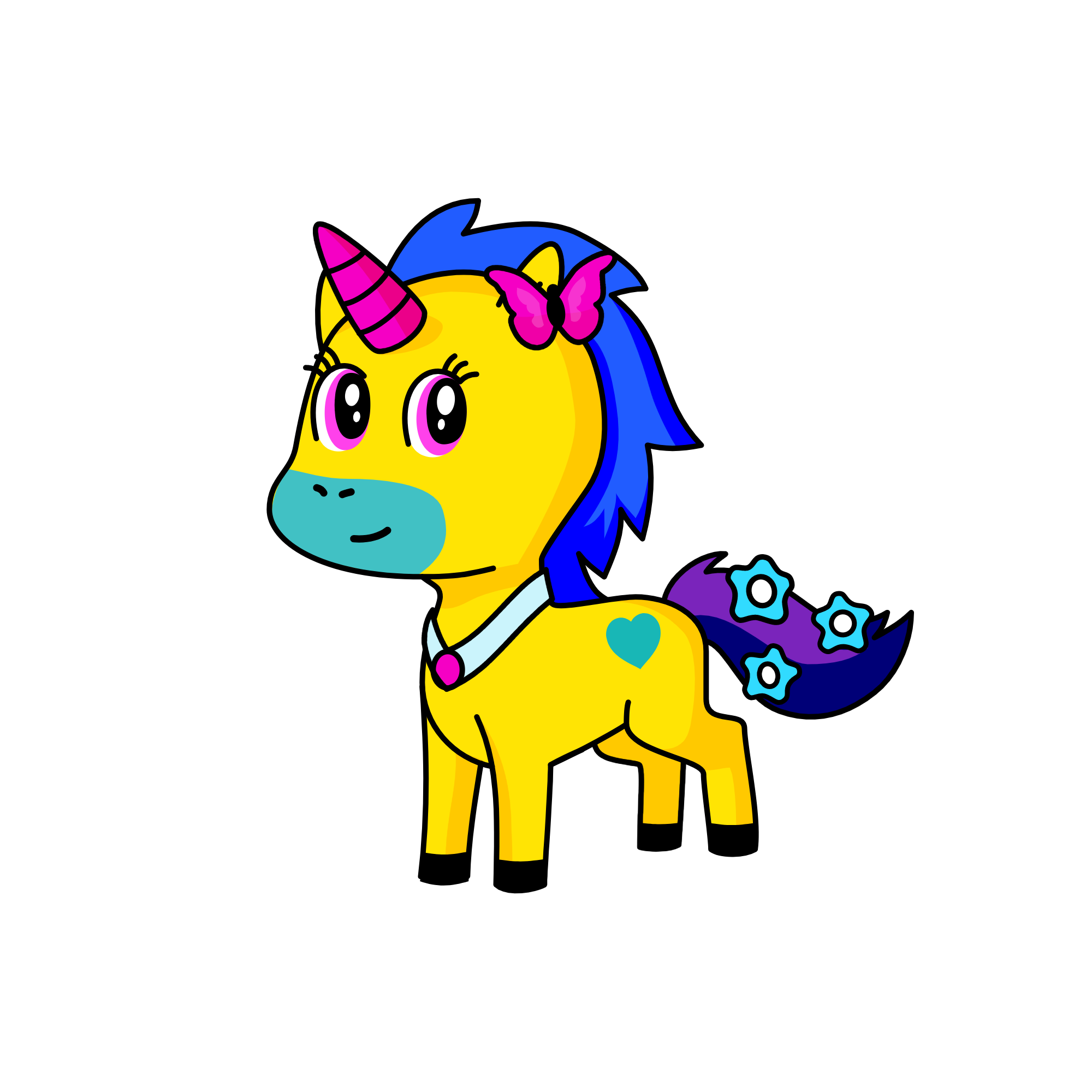 lucky, the unicorn