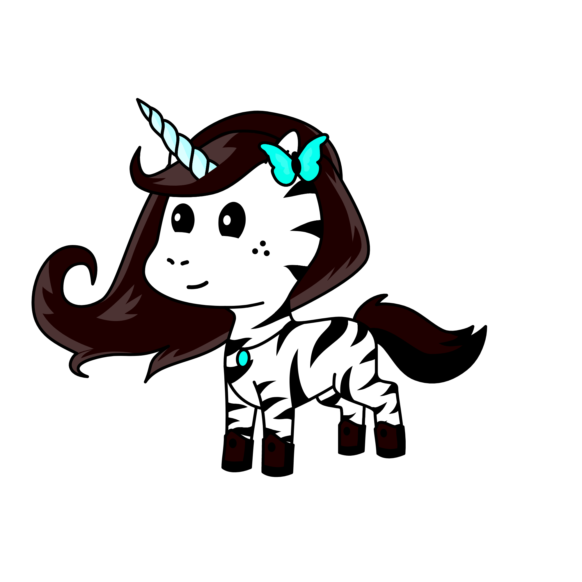 Winter, the unicorn