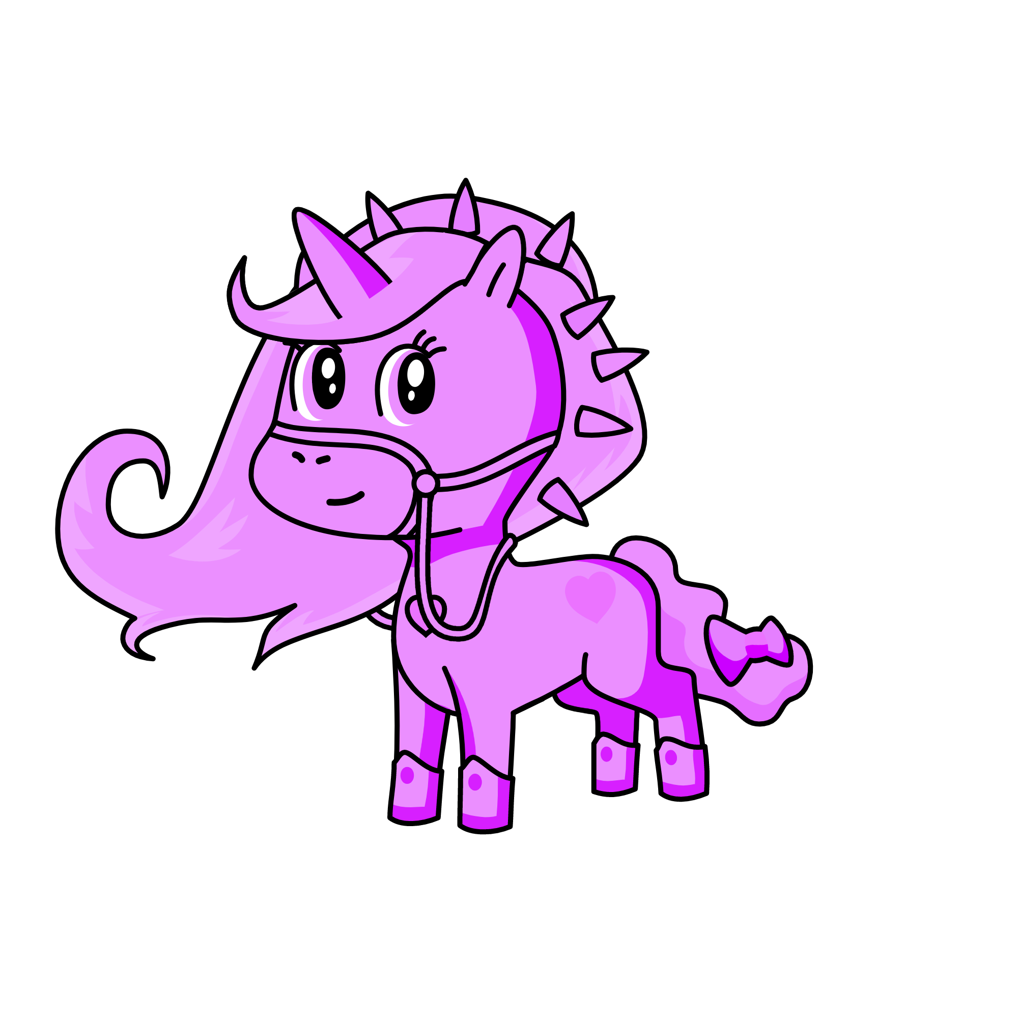 Pinkie, the unicorn