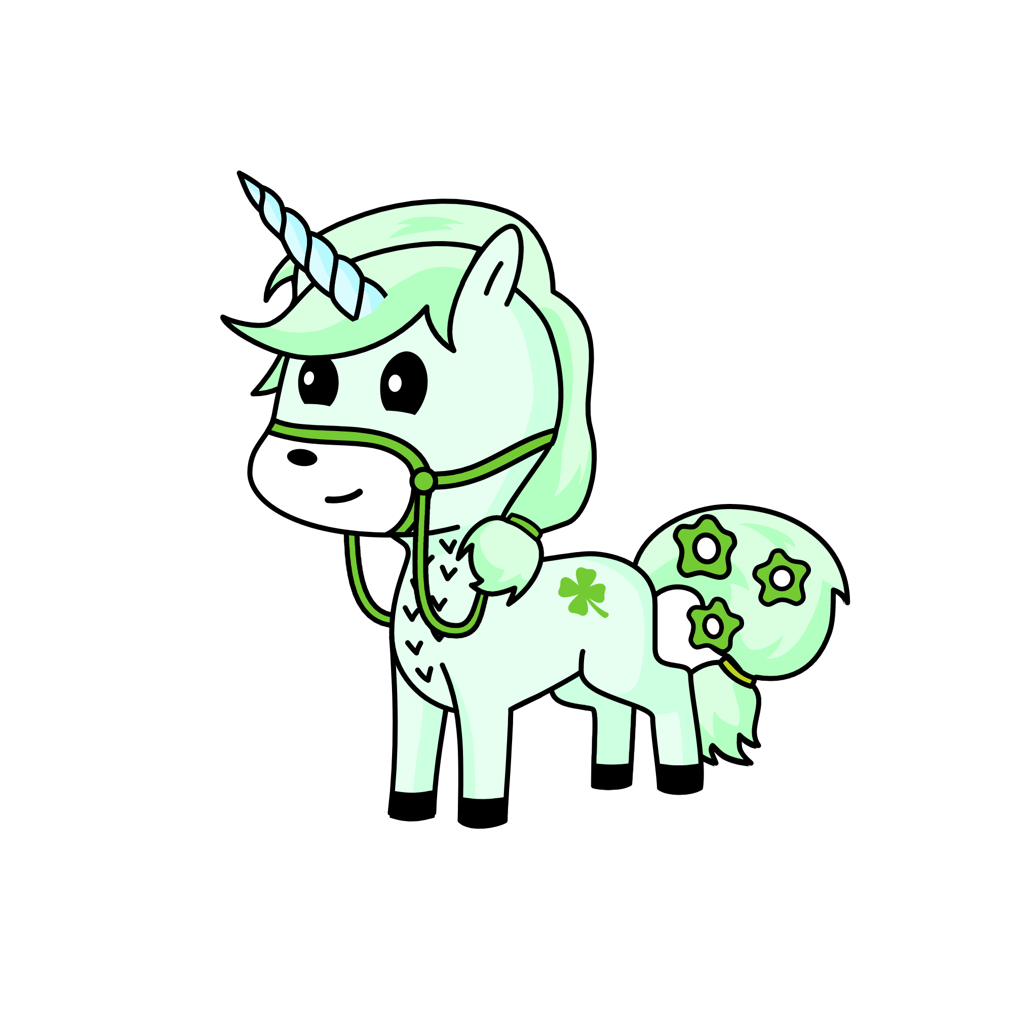 Lucky, the unicorn