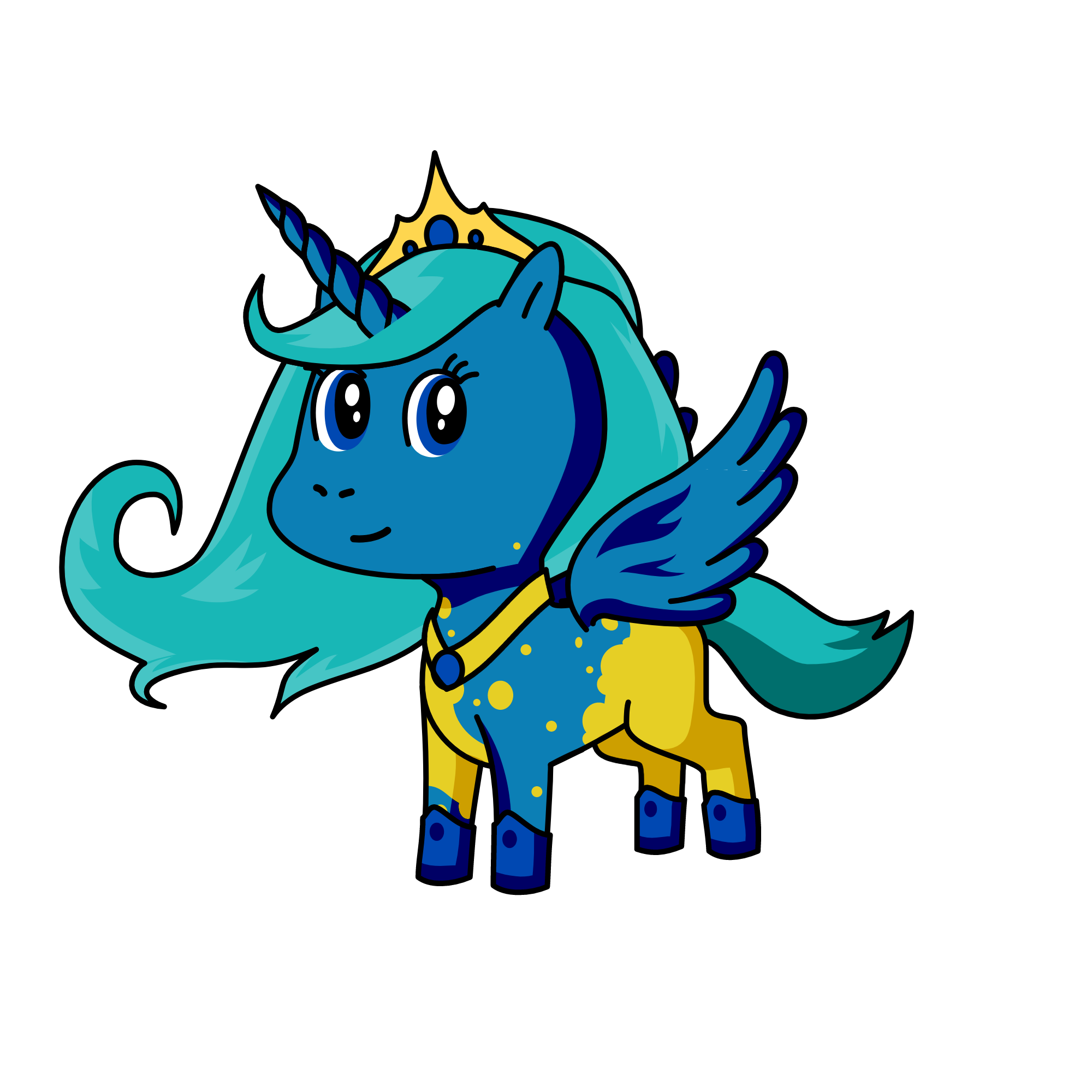 moonbeam, the unicorn