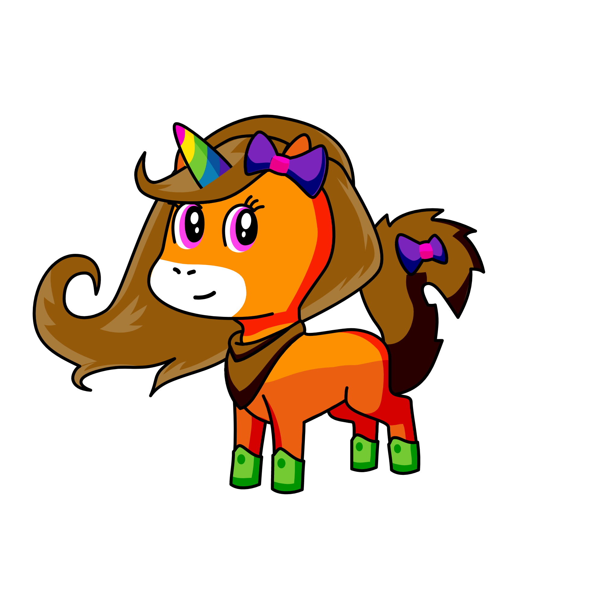 Lisa, the unicorn