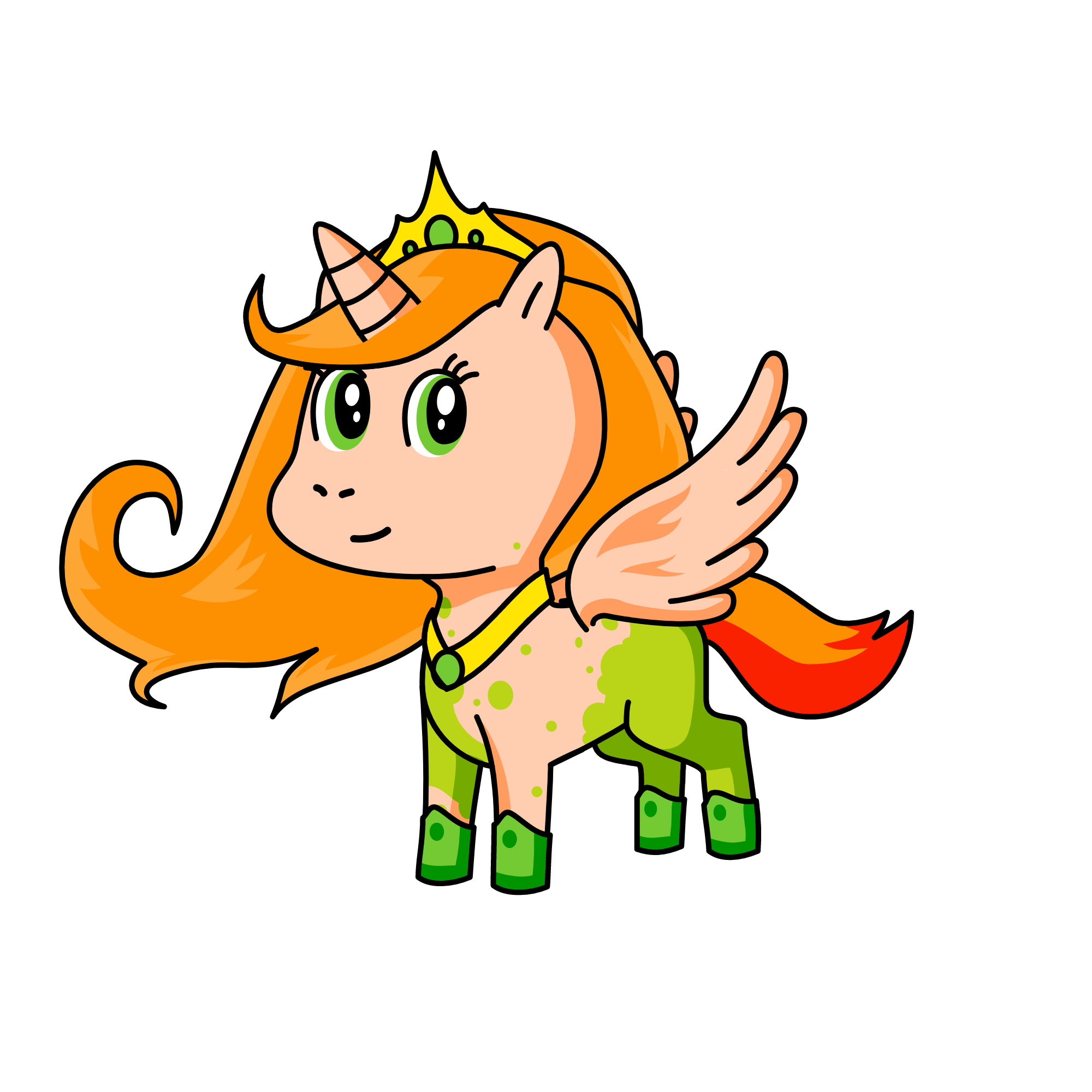 springbeam, the unicorn