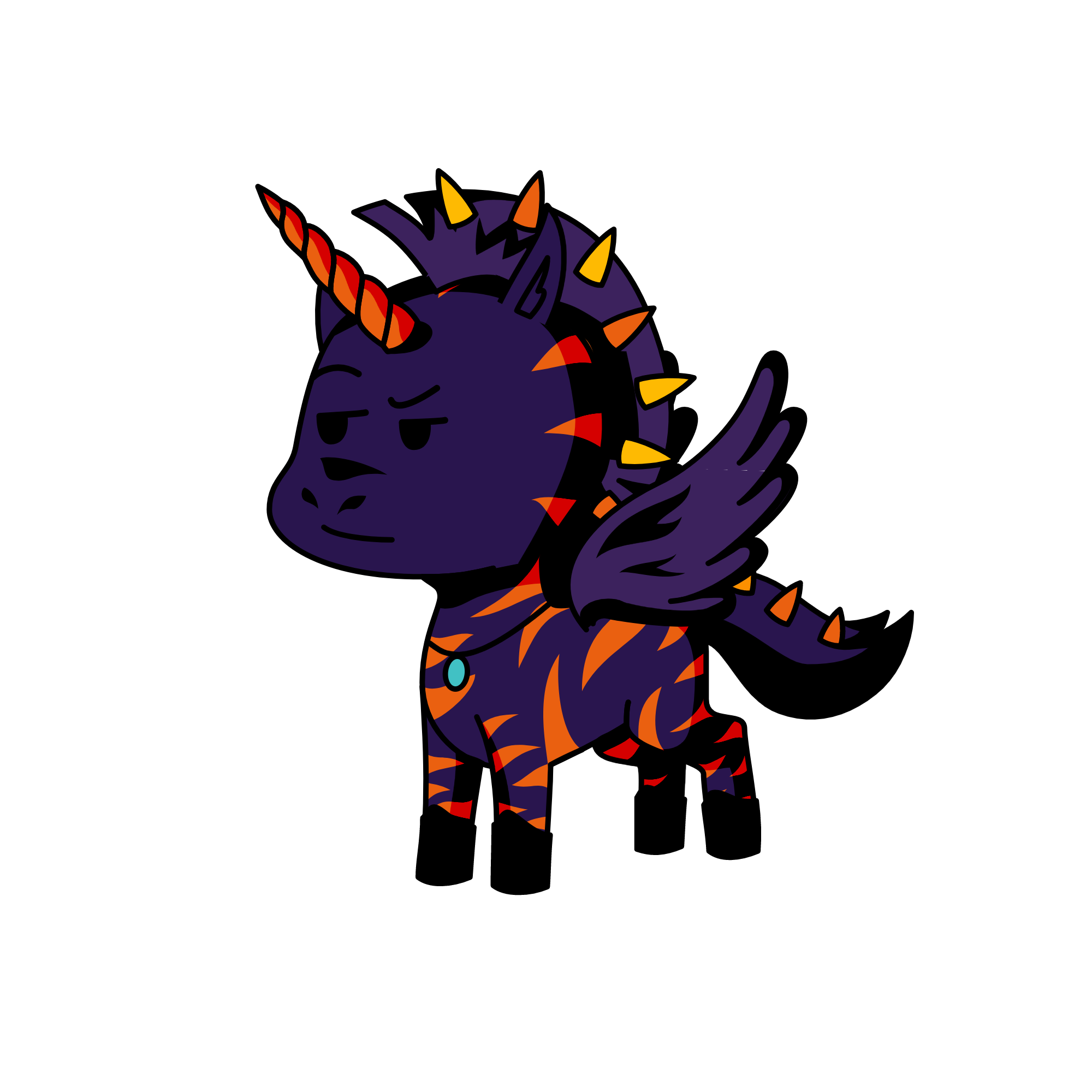 Chembantyg, Champion Of The Black, the unicorn
