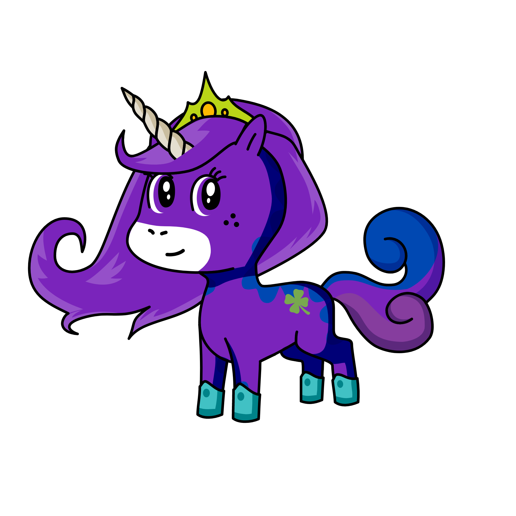 winter, the unicorn