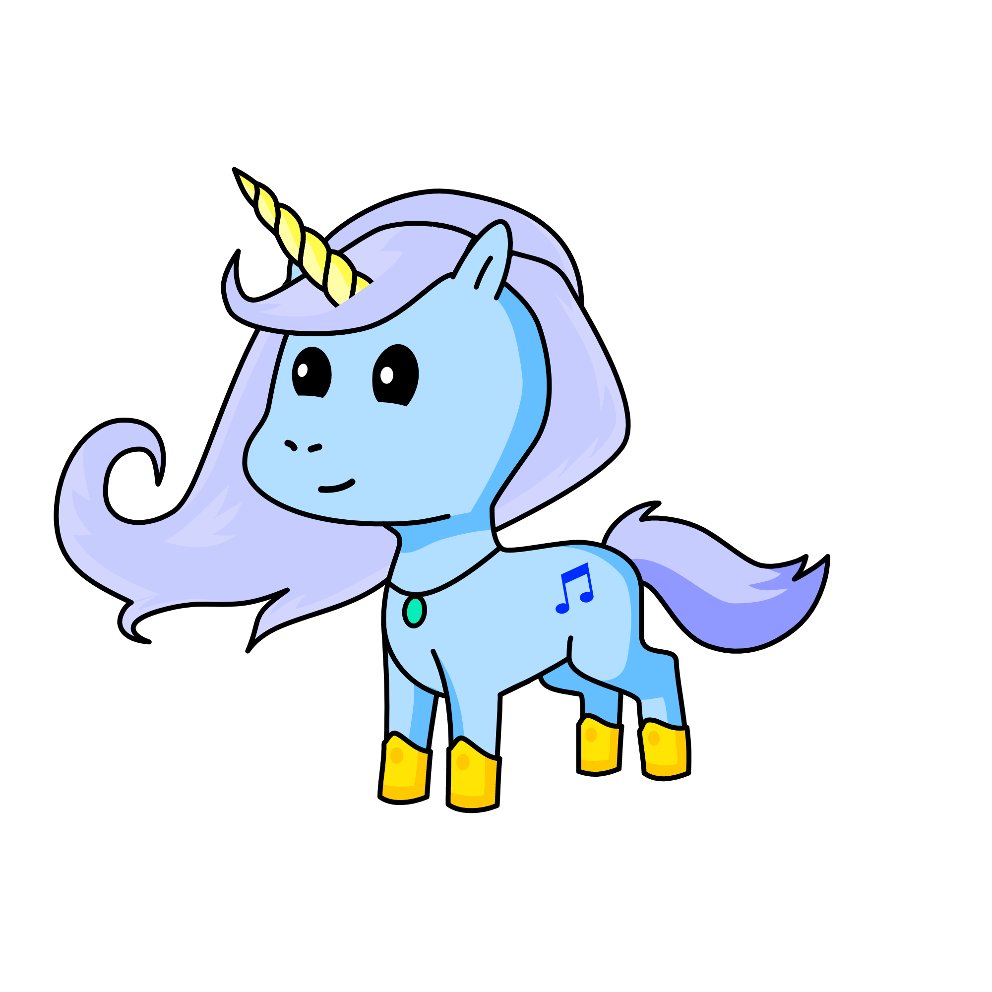 Moonshine, the unicorn