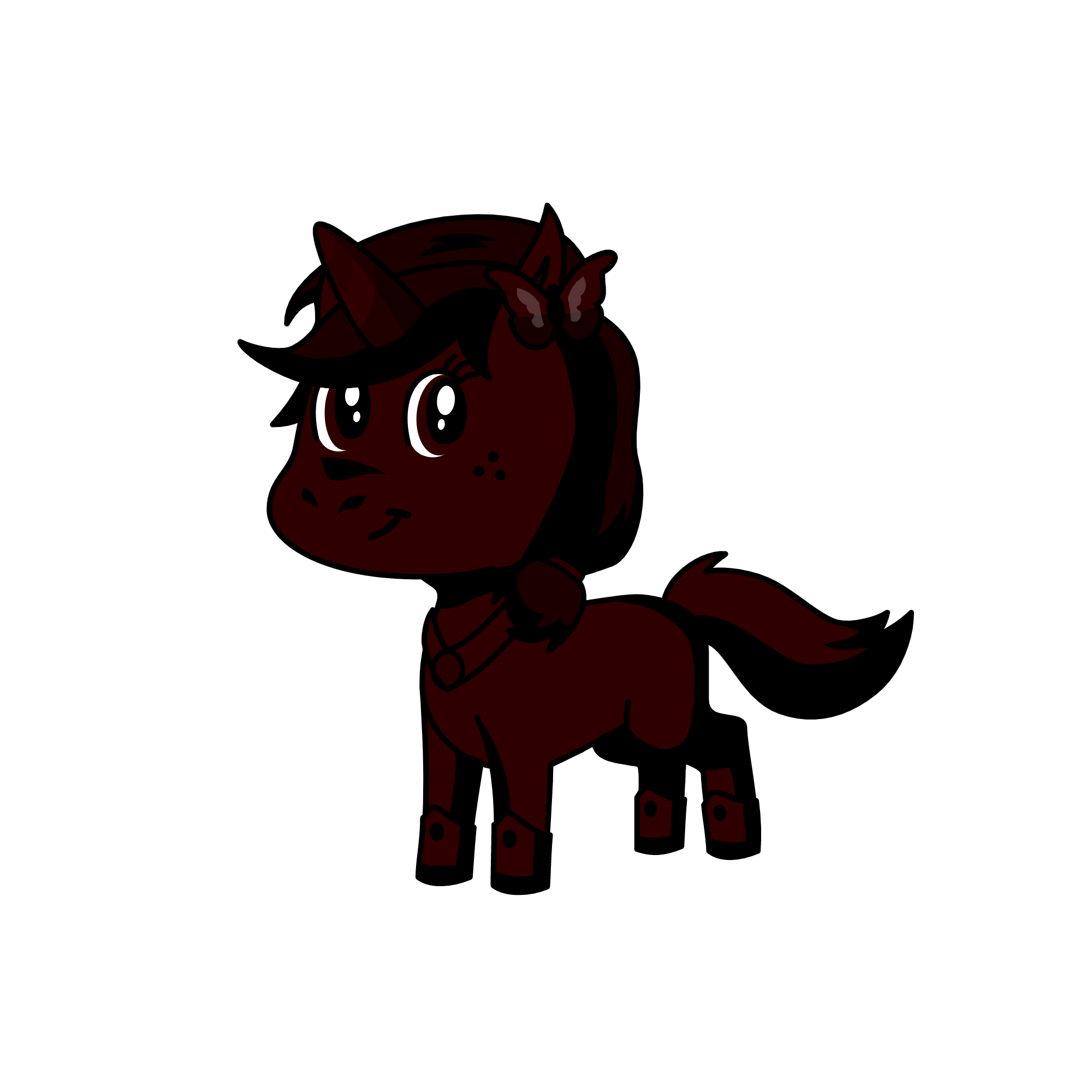 dark, the unicorn