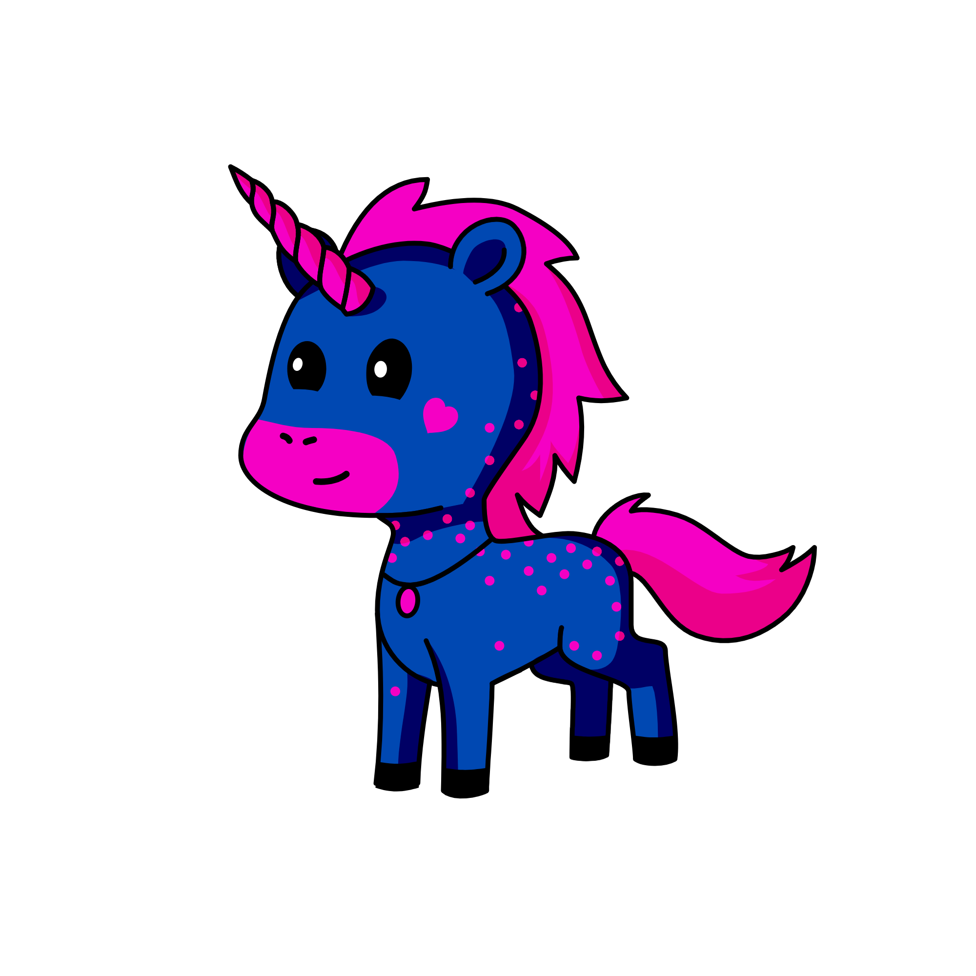Smoothie, the unicorn
