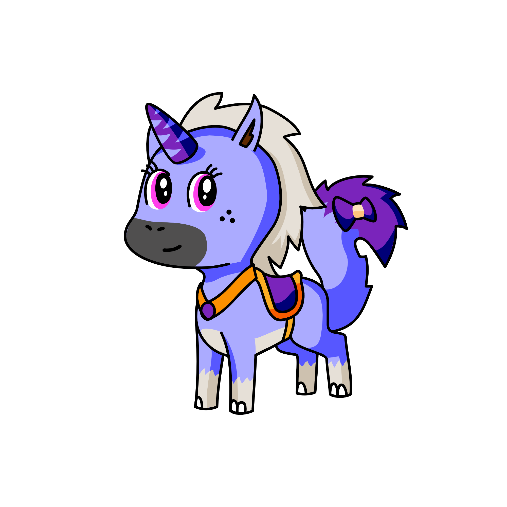 snowy star, the unicorn