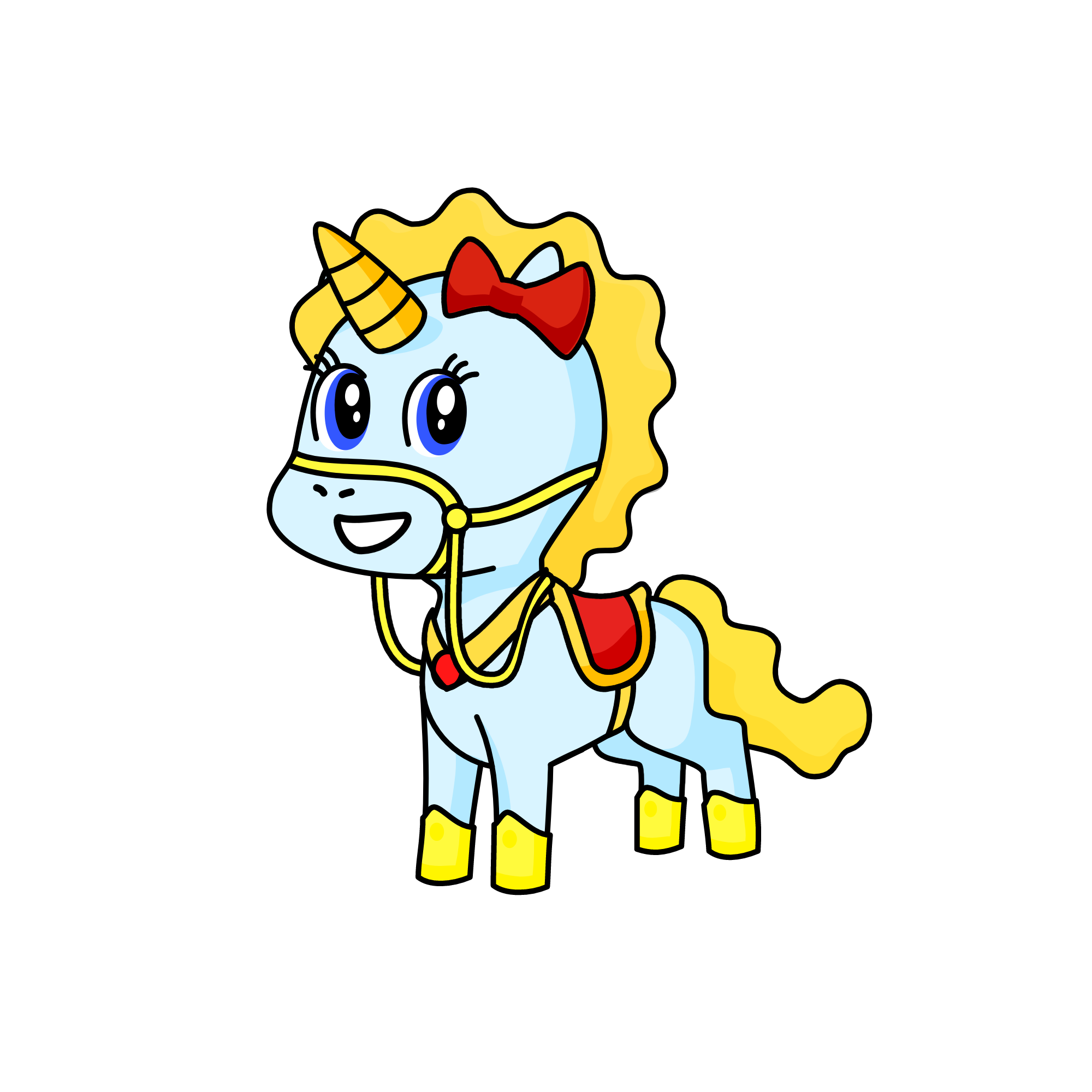 Sailor Moon, the unicorn