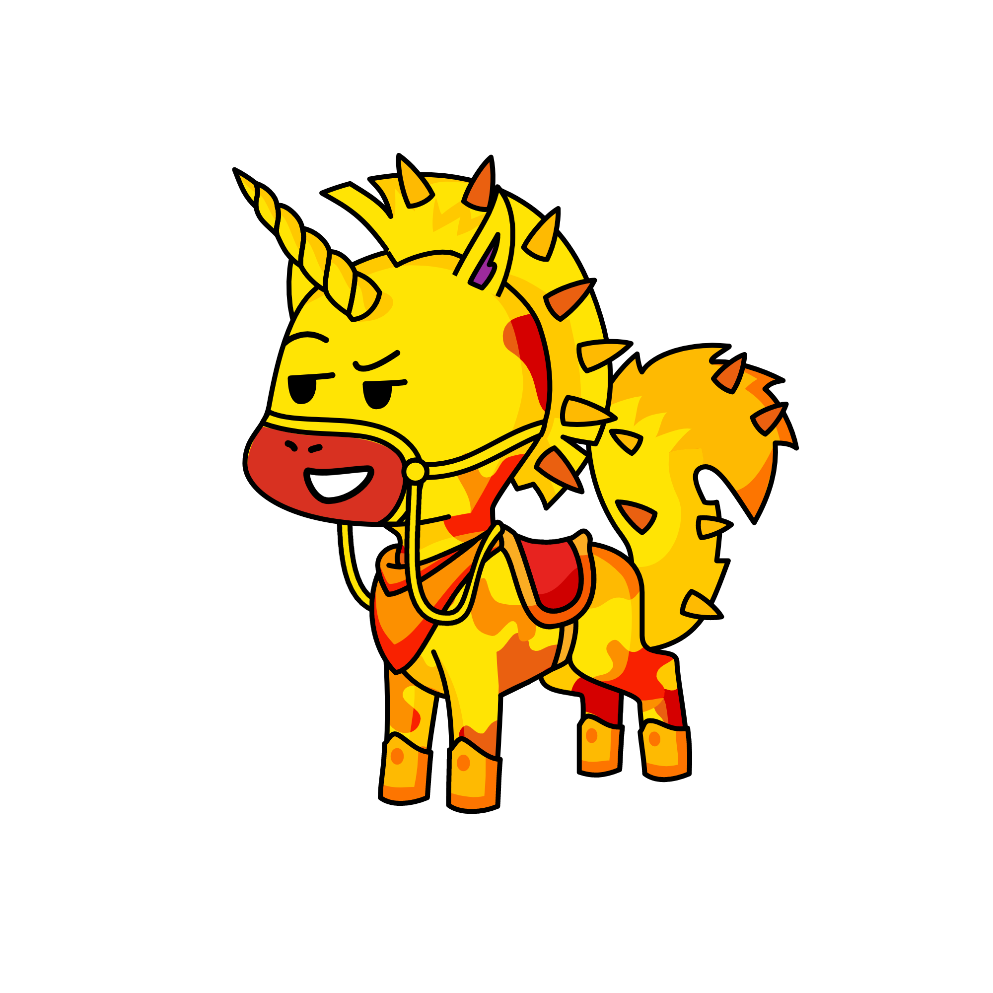 sunrise, the unicorn