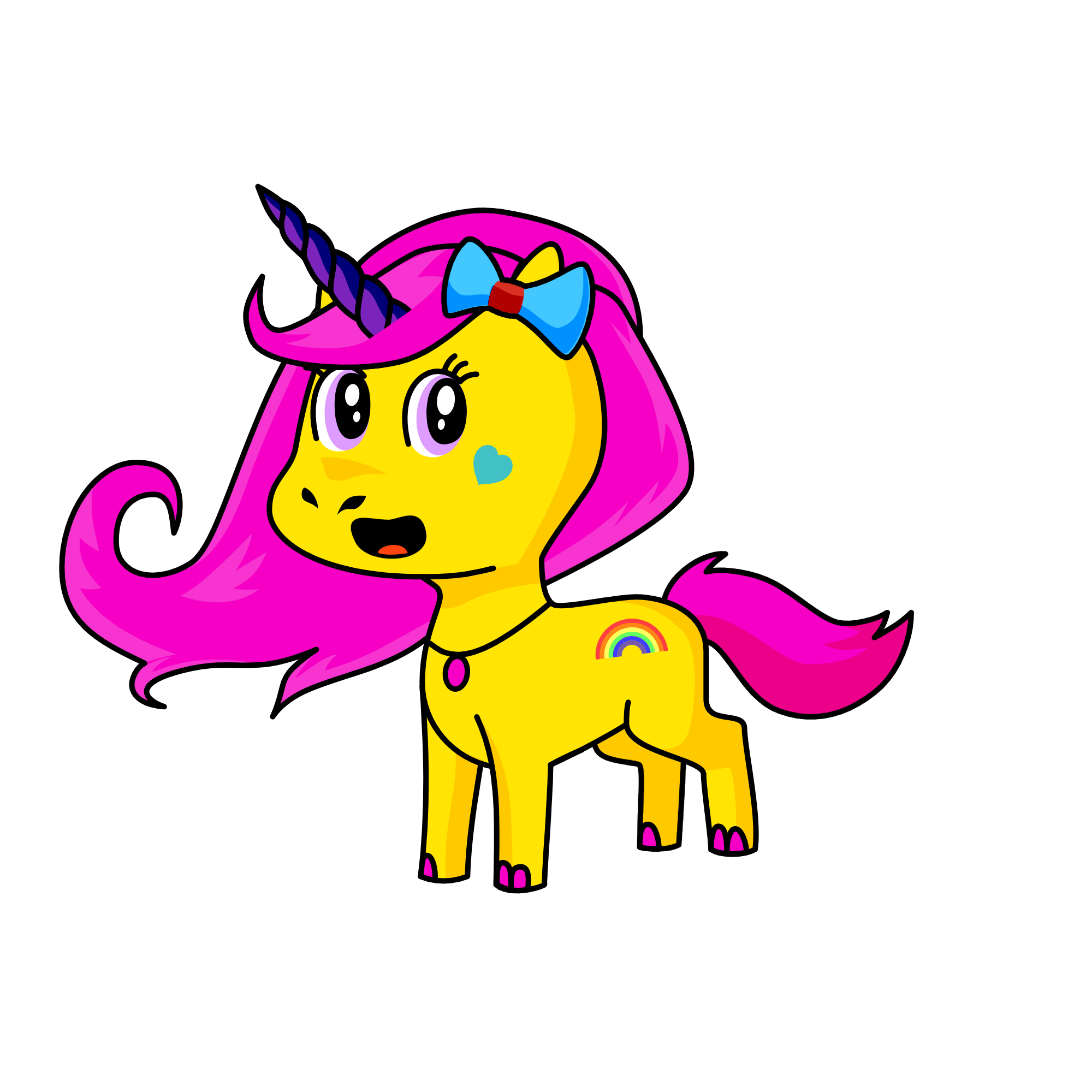 радуга, the unicorn