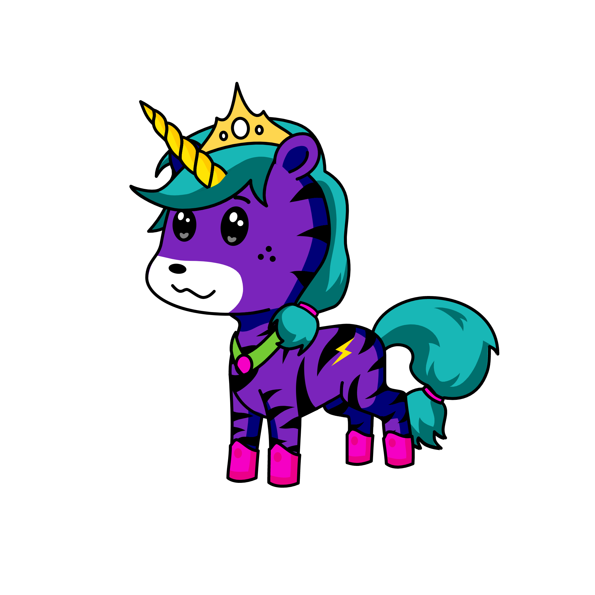 Izzy, the unicorn