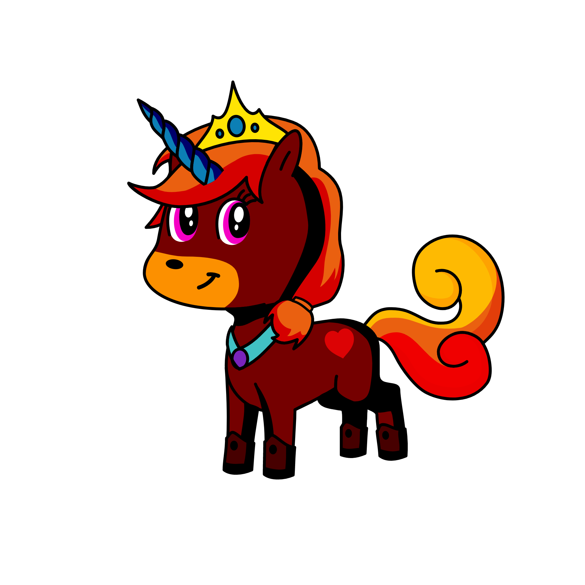 Iris, the unicorn
