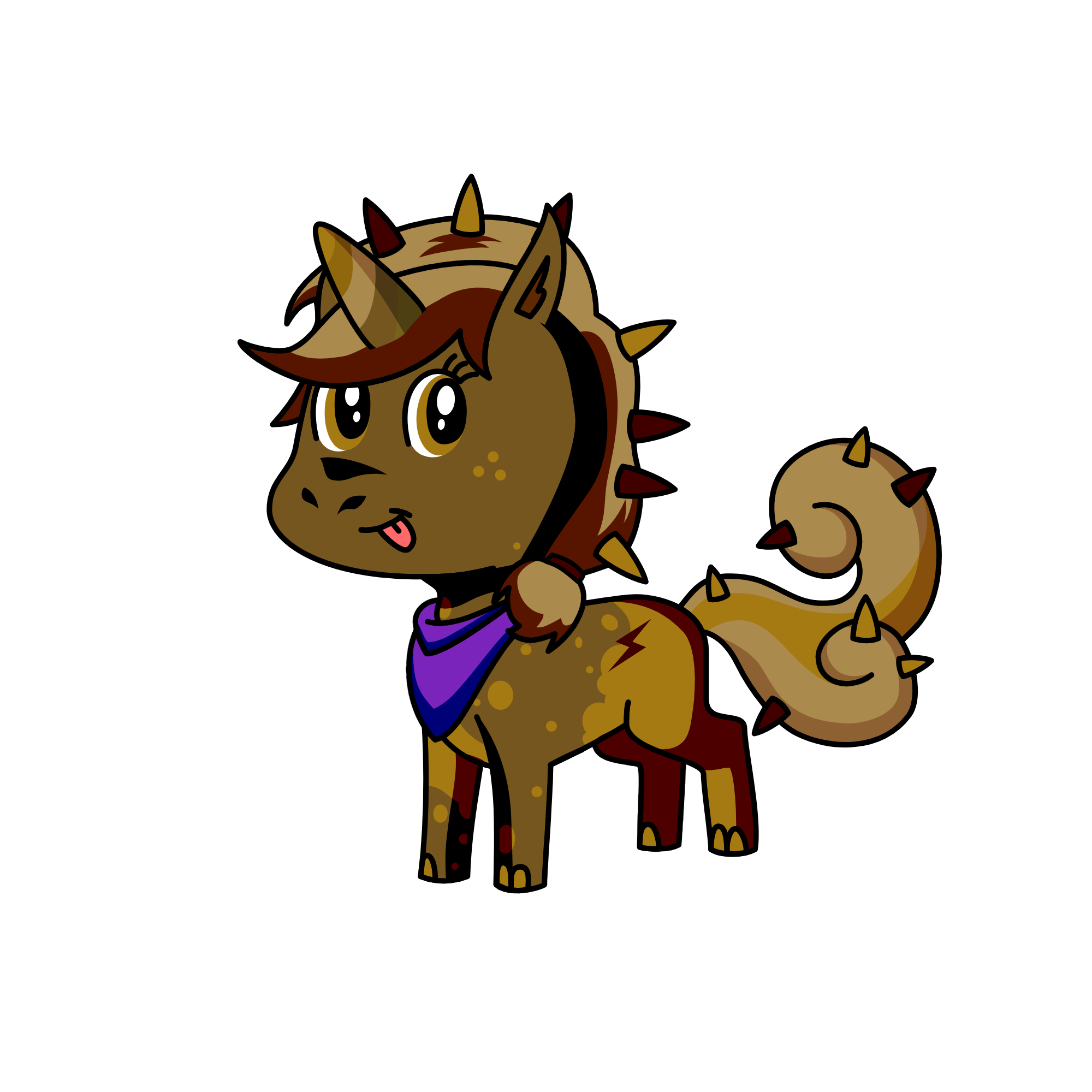 Brillina, the unicorn