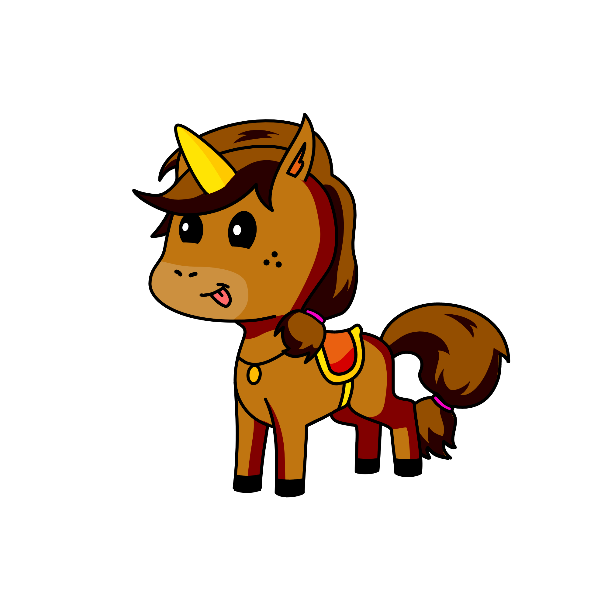 brownie, the unicorn