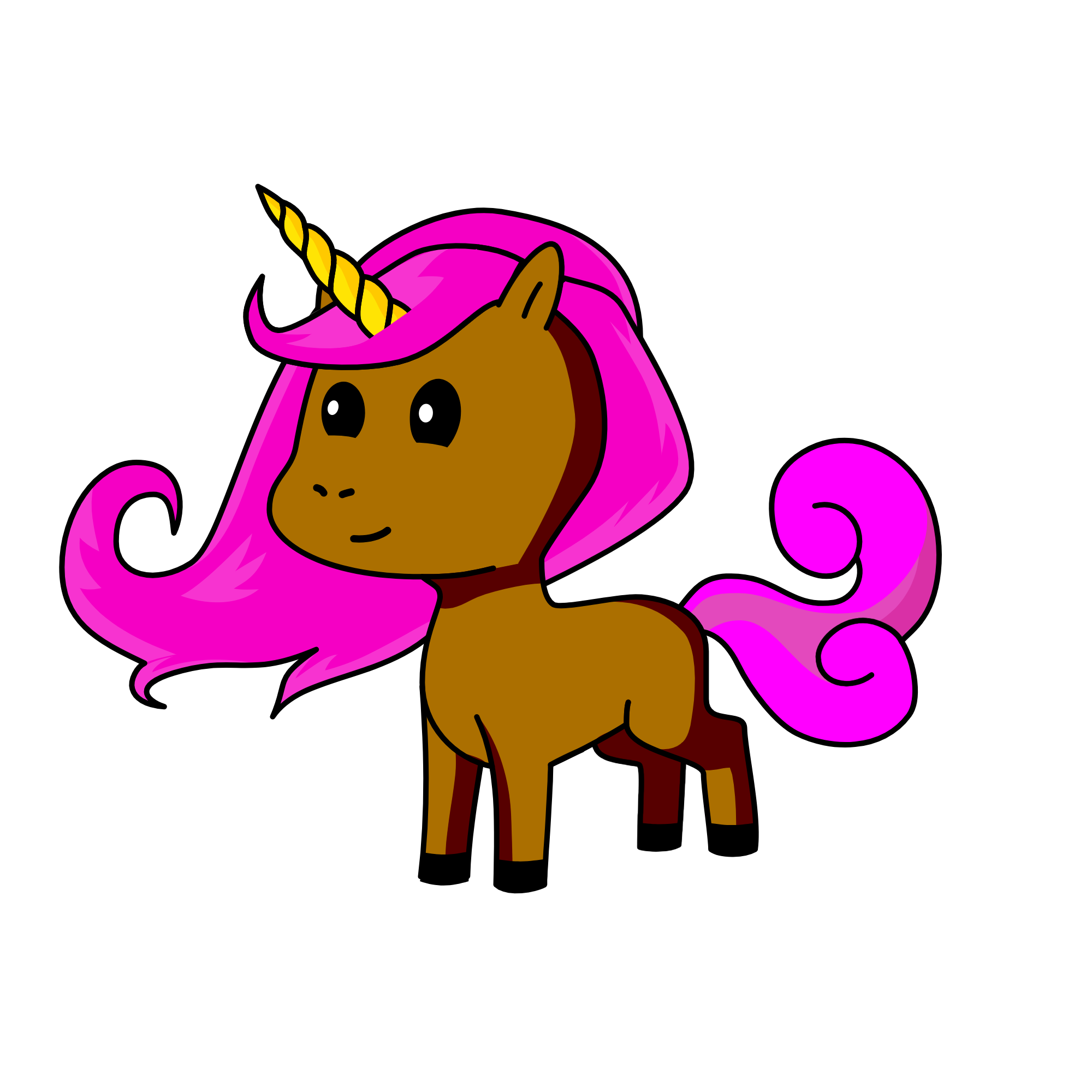 cupcake, the unicorn