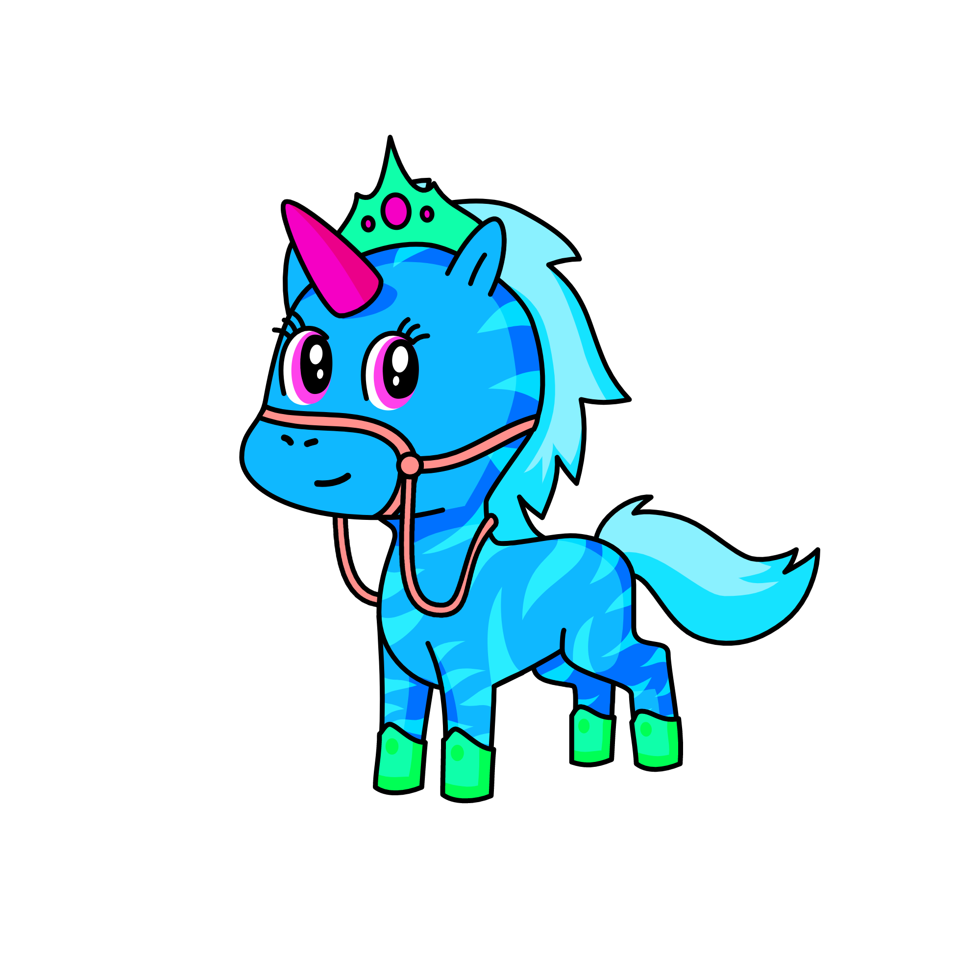 candy, the unicorn